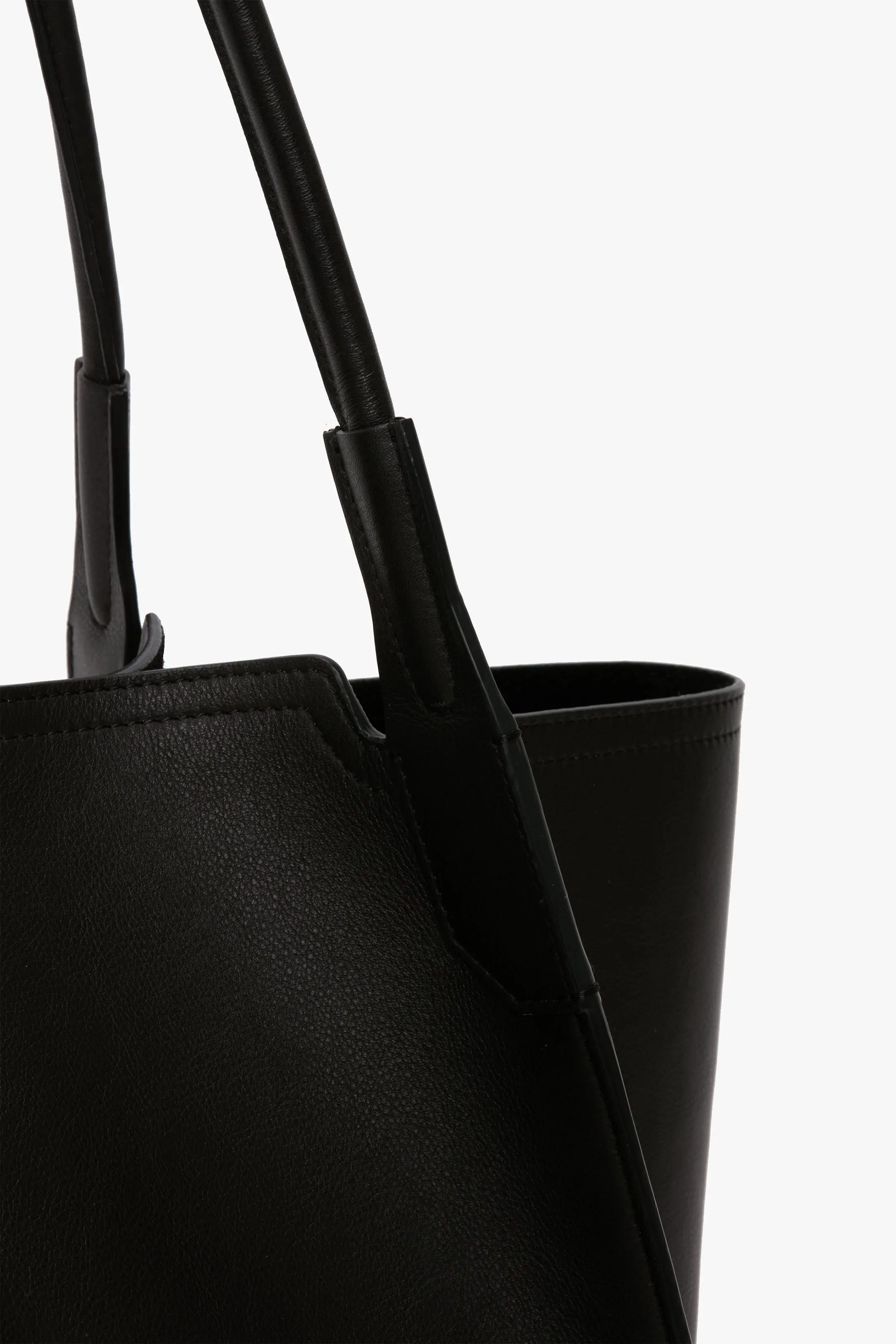 Victoria Travel Tote In Black Soft Leather sold by Victoria Beckham product image thumbnail 3