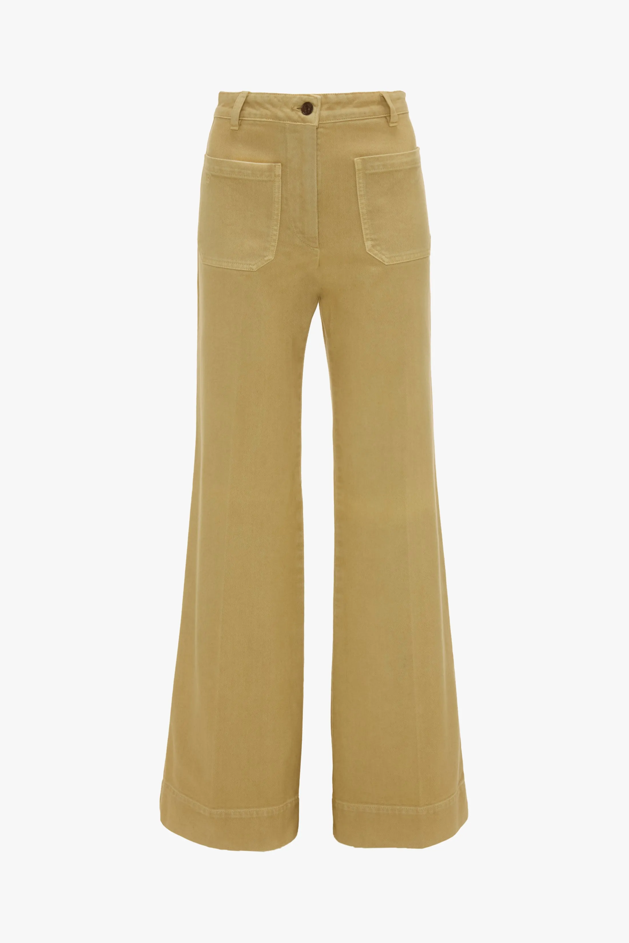 Alina High Waisted Jean In Butter Yellow sold by Victoria Beckham product image thumbnail 5