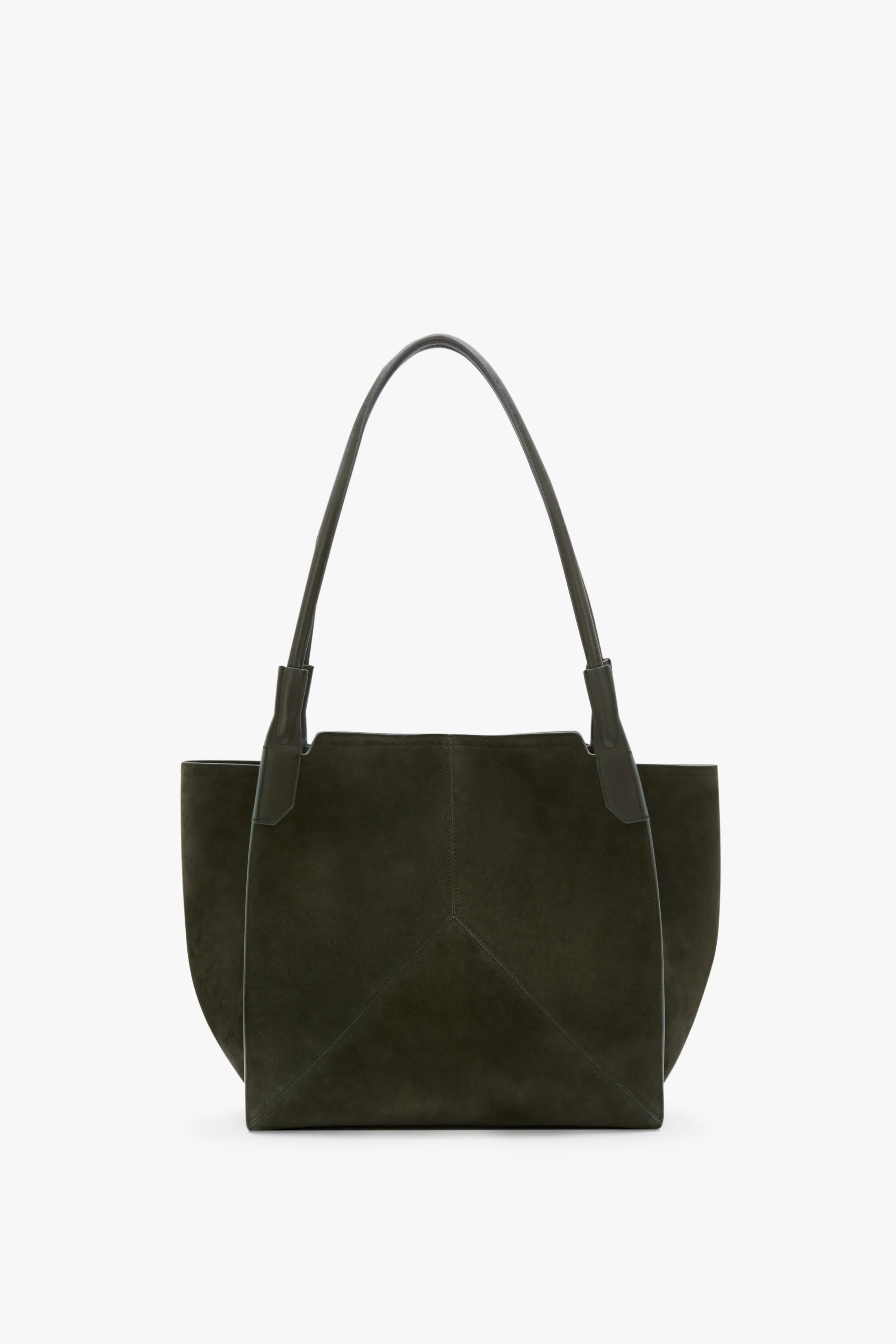 Victoria Tote In Dark Olive Suede sold by Victoria Beckham product image thumbnail 4