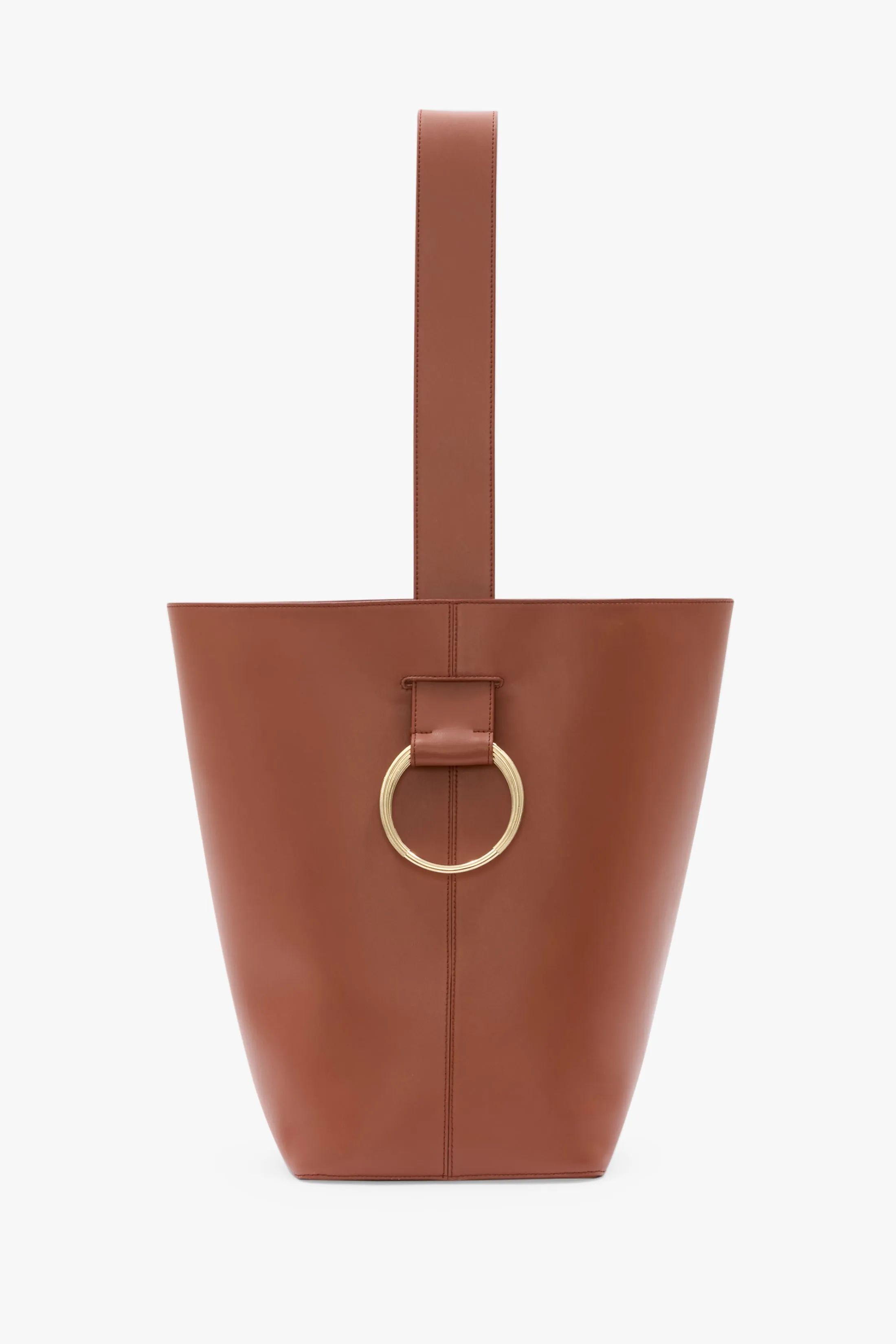 Dia Bucket Bag In Tan Leather sold by Victoria Beckham