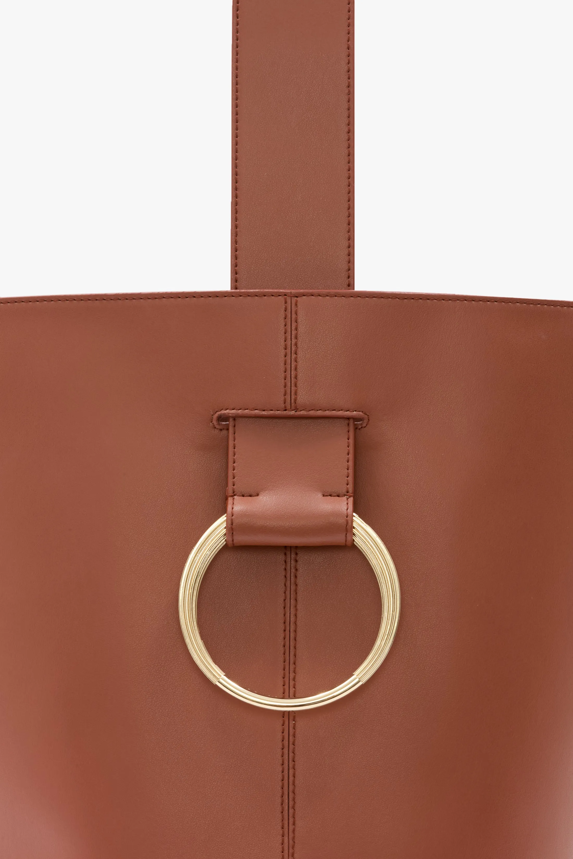 Dia Bucket Bag In Tan Leather sold by Victoria Beckham product image thumbnail 5