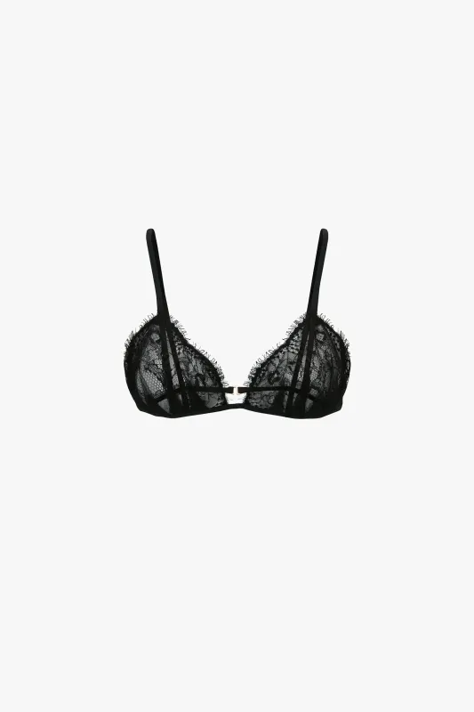 Lace Bra In Black sold by Victoria Beckham