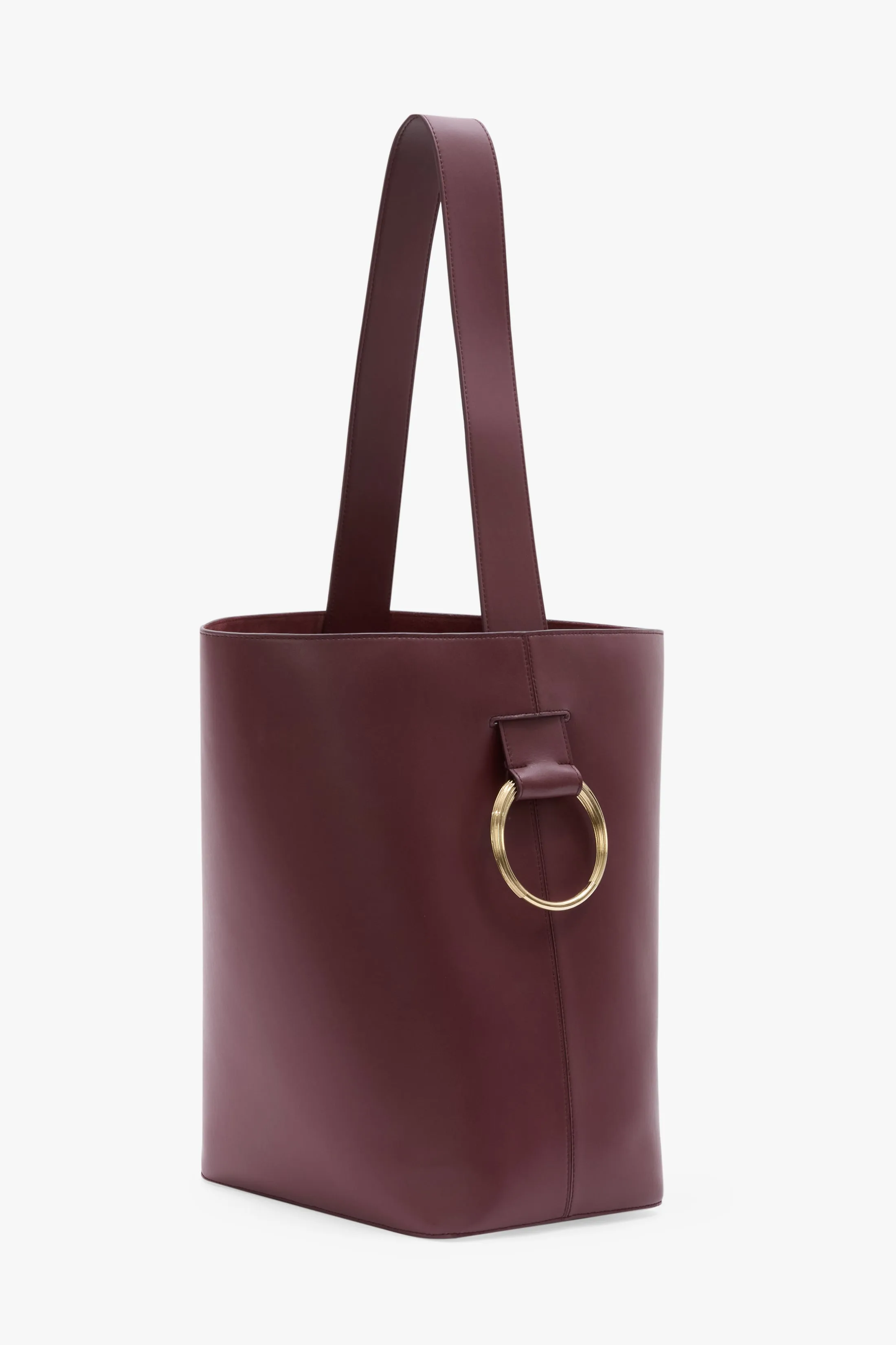 Dia Bucket Bag In Burgundy Leather sold by Victoria Beckham product image thumbnail 3