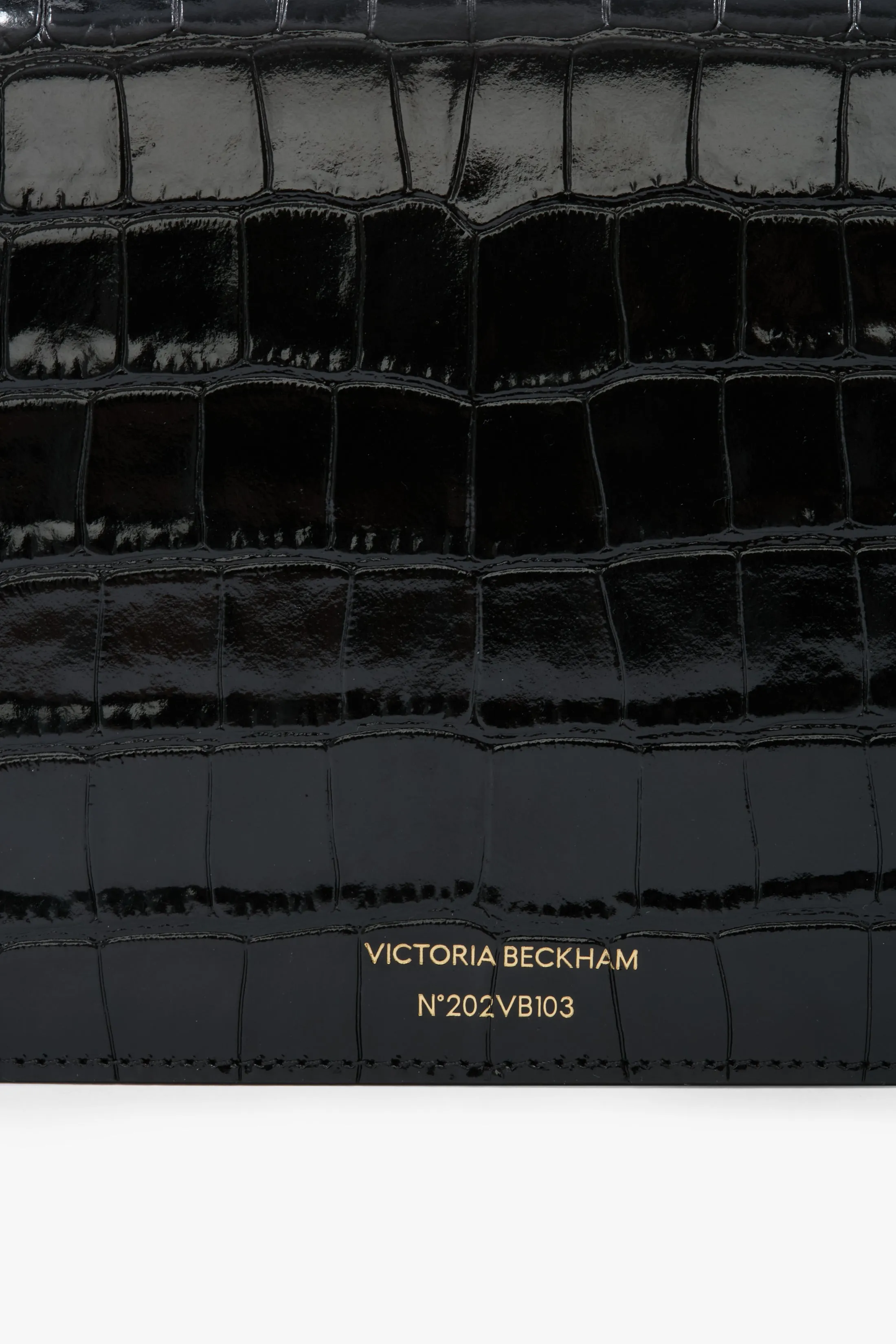 Dorian Pochette In Embossed Black Leather sold by Victoria Beckham product image thumbnail 5