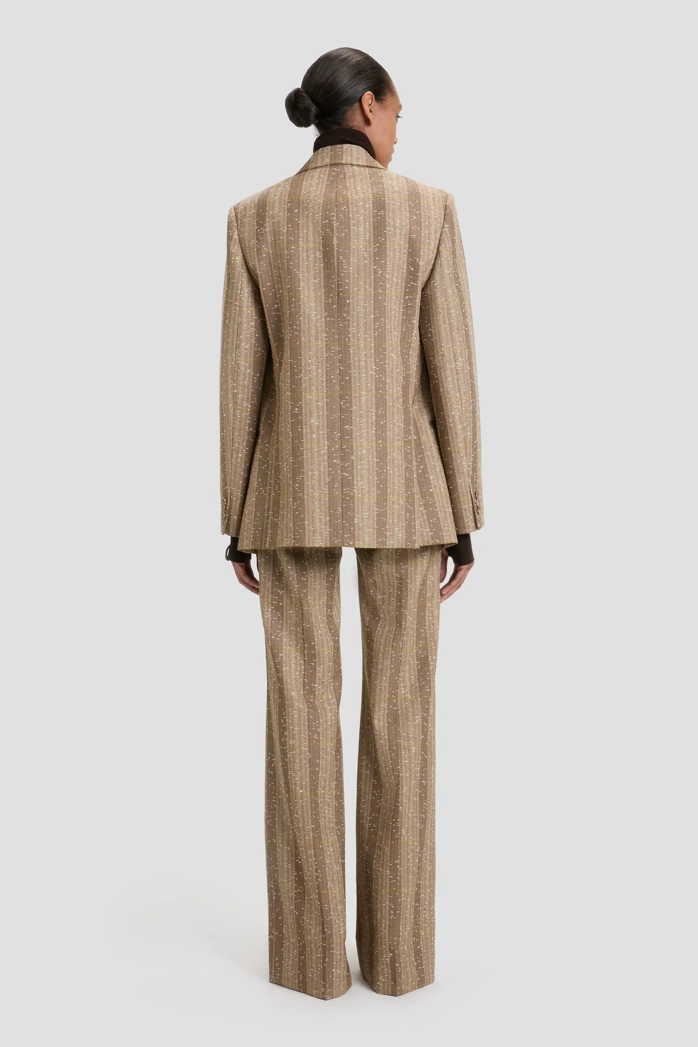Tailored Jacket In Beige-Pistachio sold by Victoria Beckham product image thumbnail 5