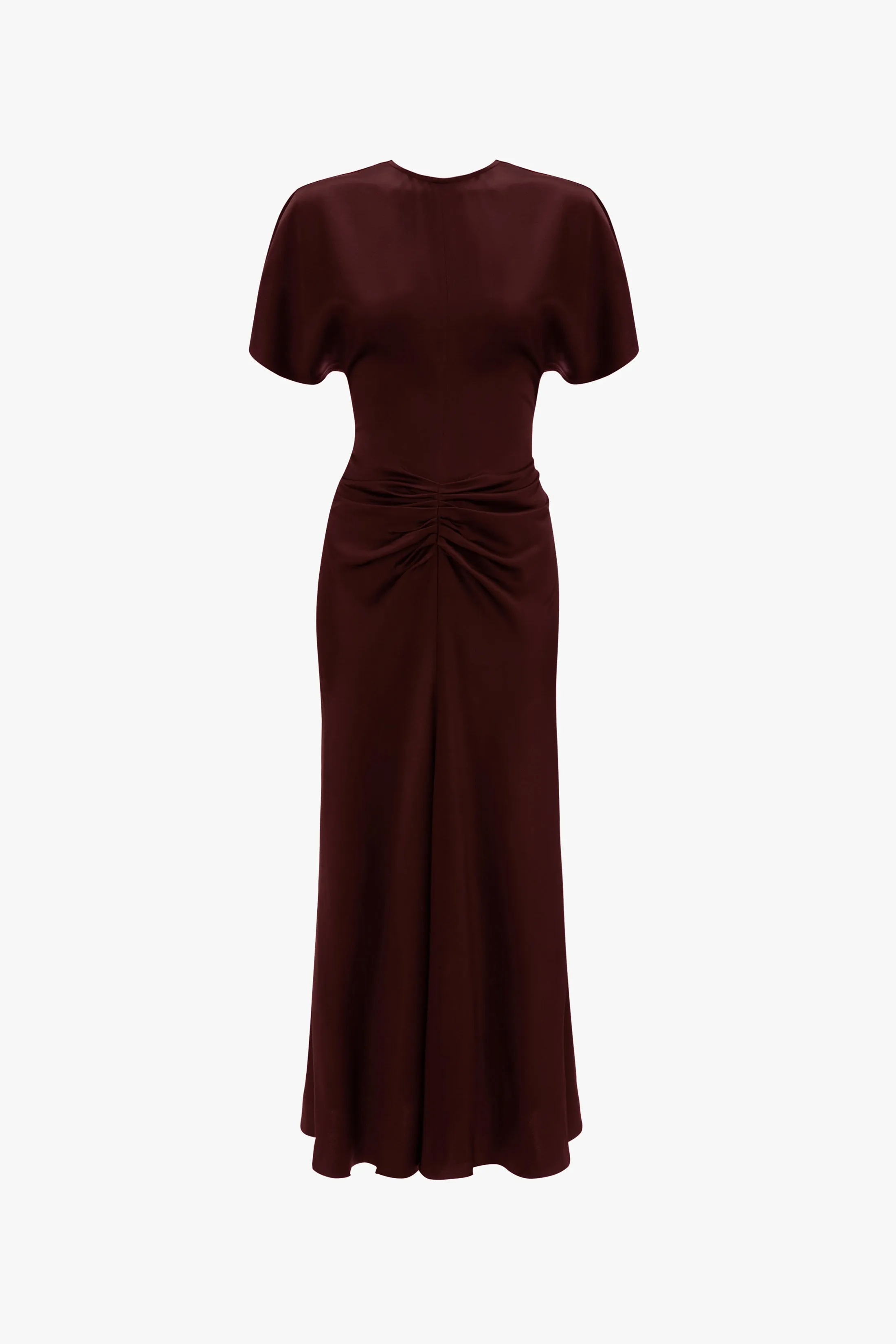 Bela Midi Dress In Merlot sold by Victoria Beckham product image thumbnail 4