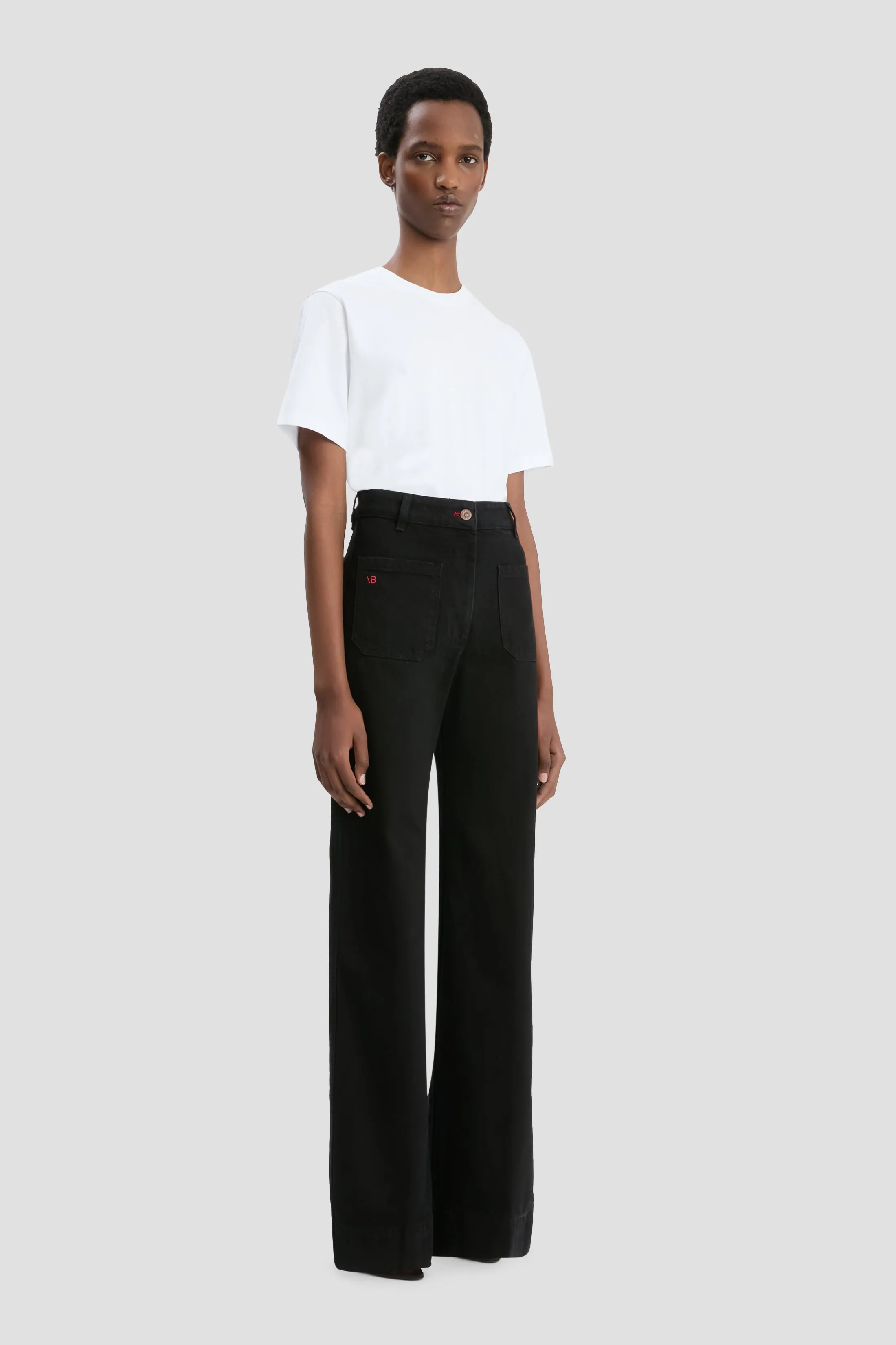 Alina Jean In Washed Black sold by Victoria Beckham product image thumbnail 5