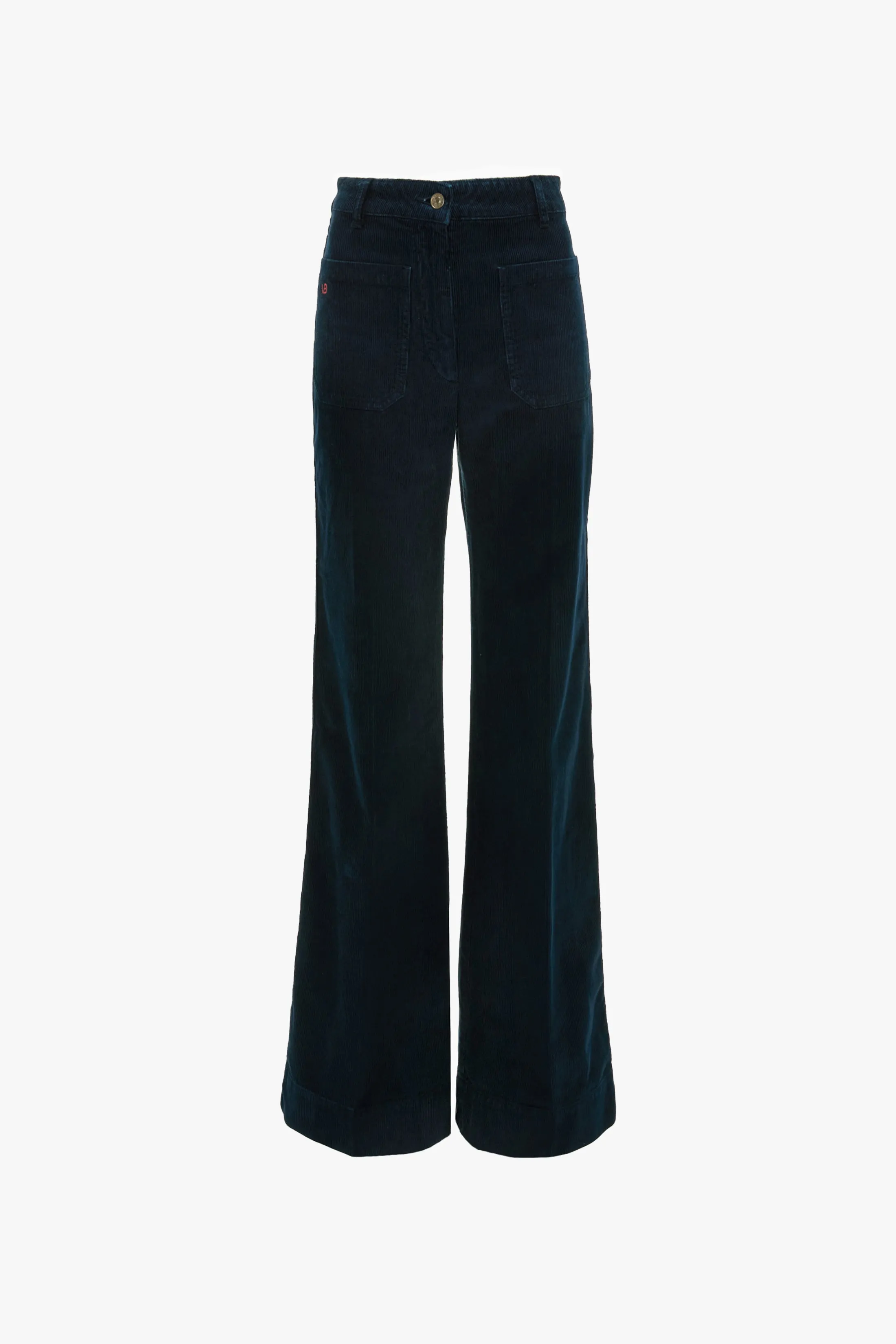 Alina Corduroy Jean In Indigo sold by Victoria Beckham product image thumbnail 5