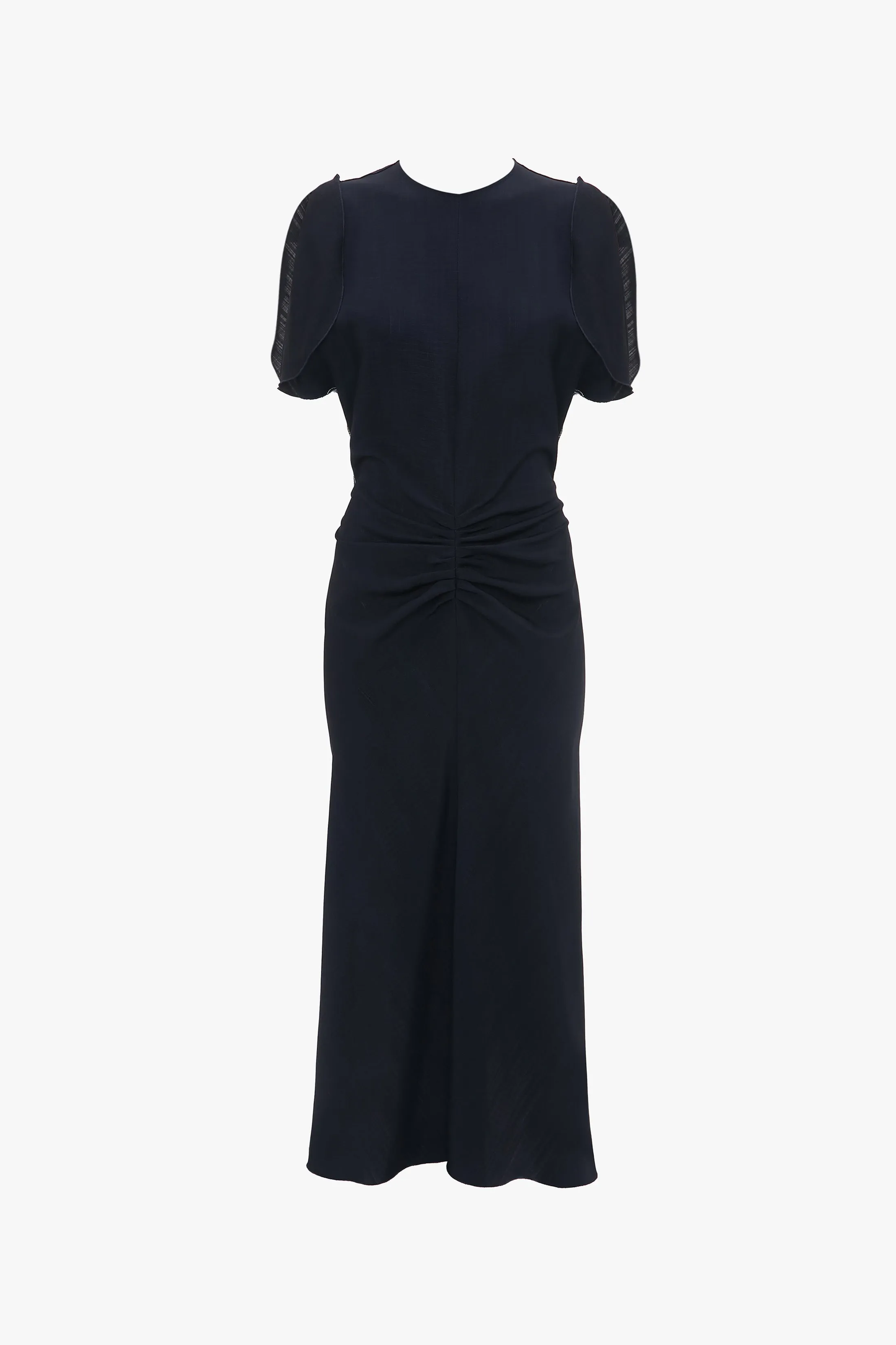 Bela Midi Dress In Midnight sold by Victoria Beckham product image thumbnail 5