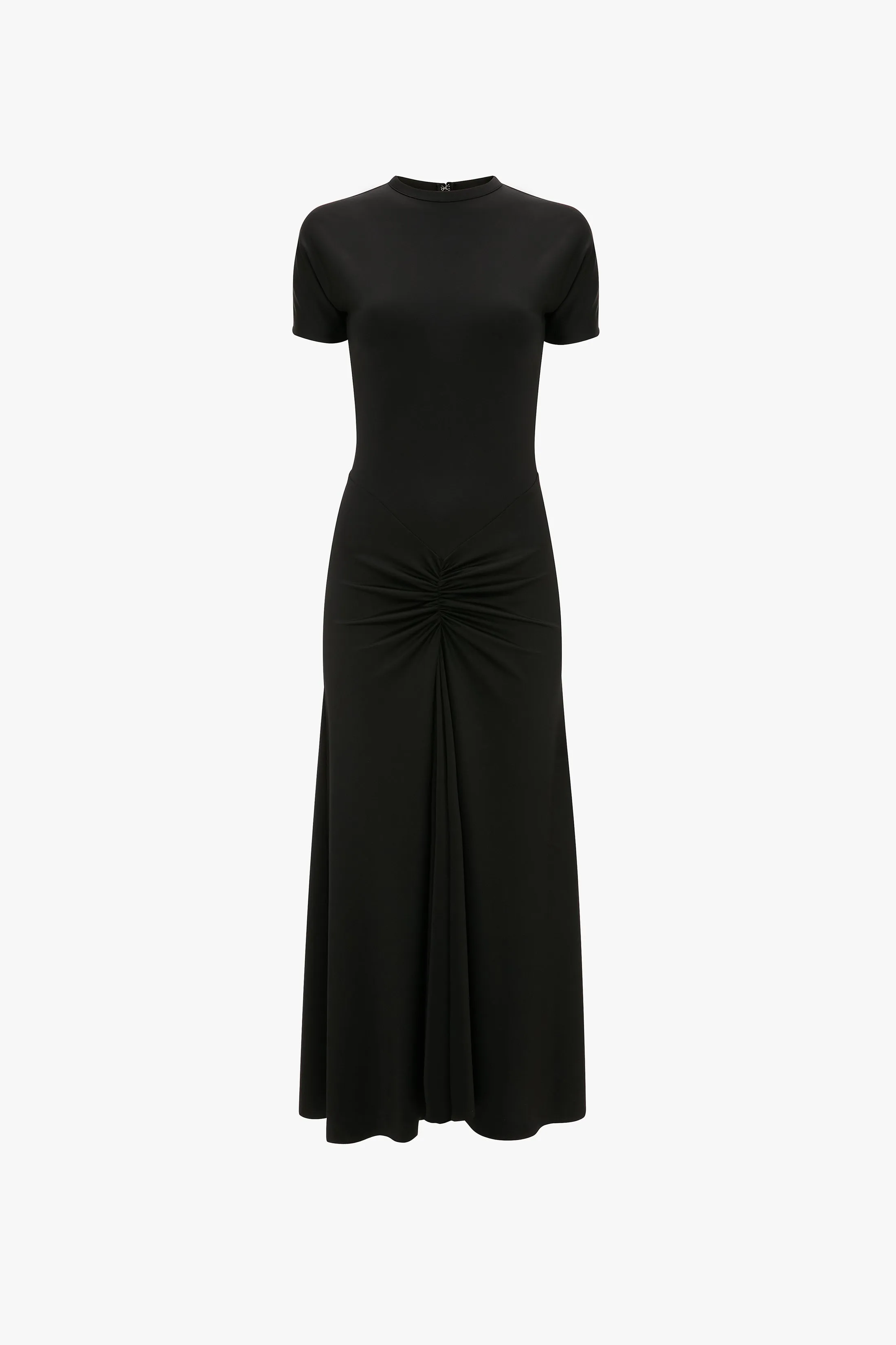 Bela T-Shirt Midi Dress In Black sold by Victoria Beckham product image thumbnail 4