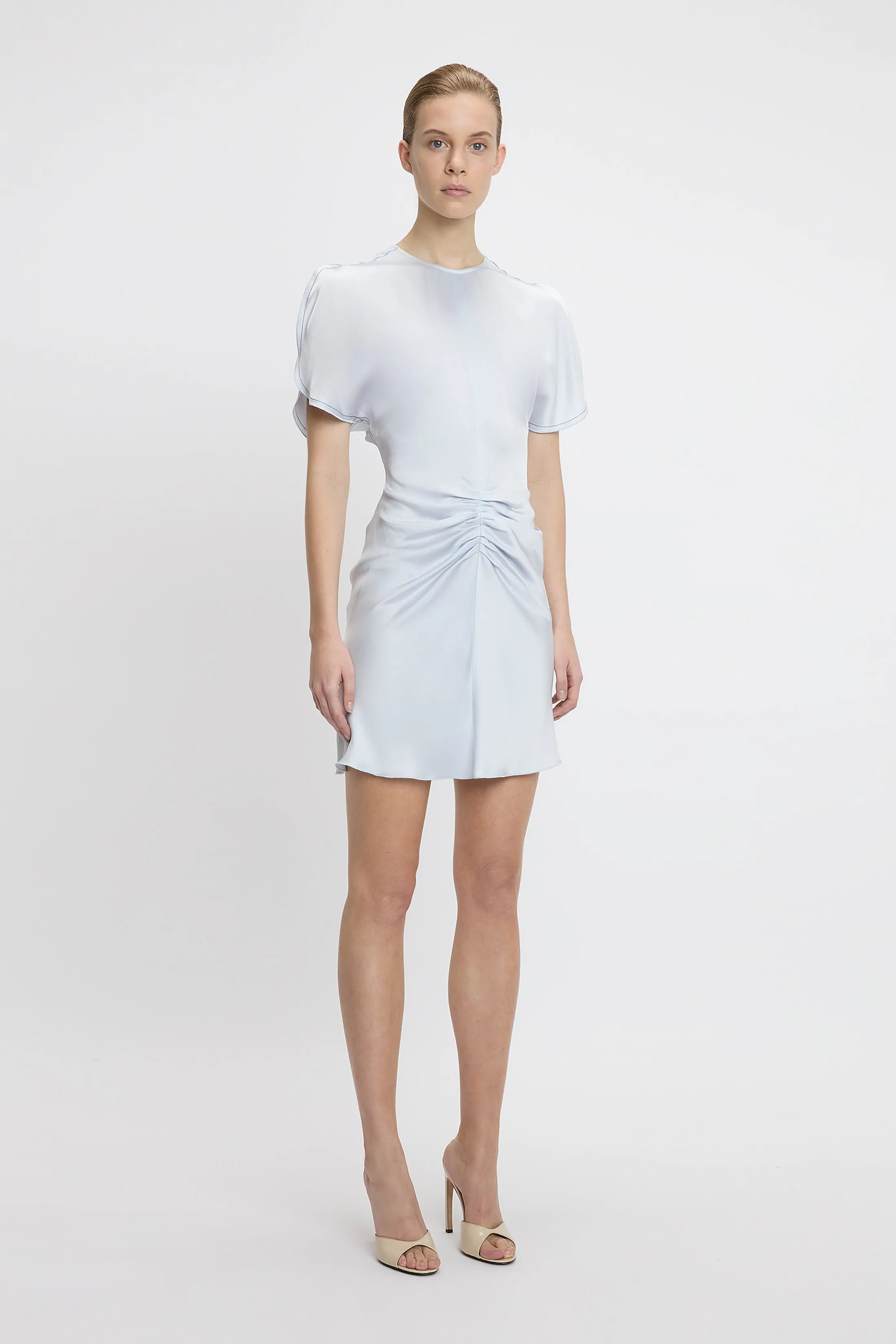 Bela Mini Dress In Ice sold by Victoria Beckham product image thumbnail 2
