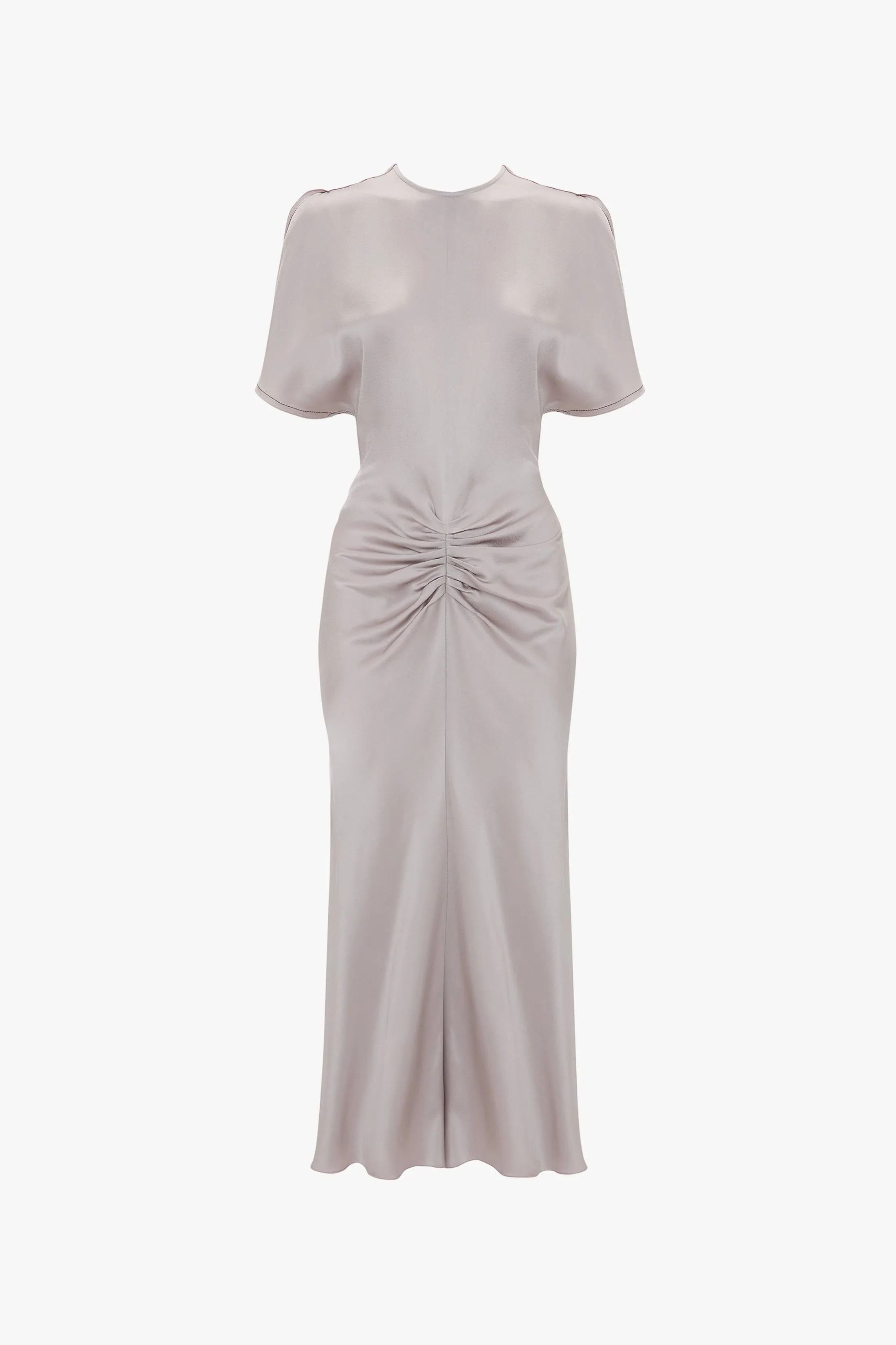 Bela Midi Dress In Heather sold by Victoria Beckham product image thumbnail 5