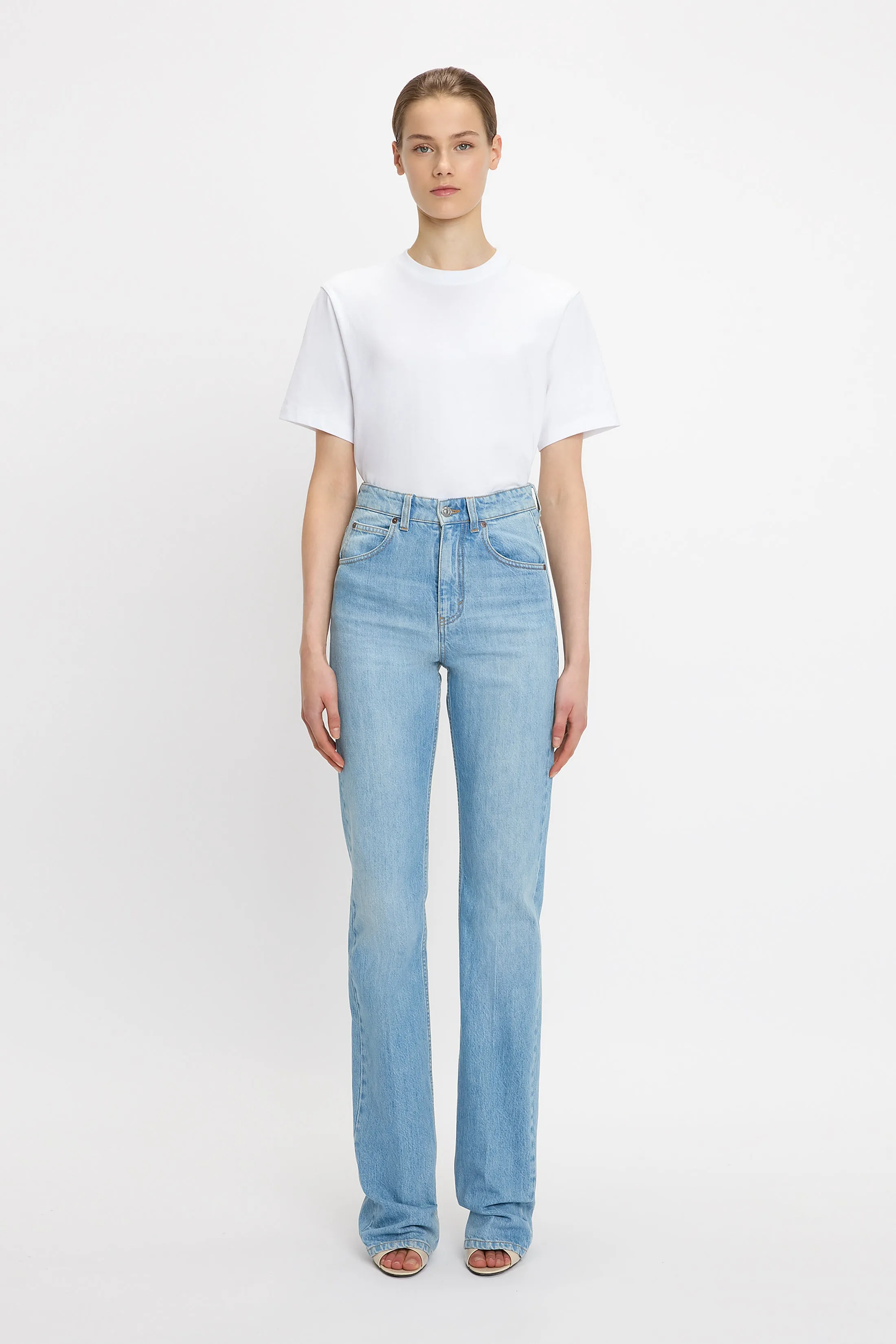 Julia Jean In Light Blue Wash sold by Victoria Beckham