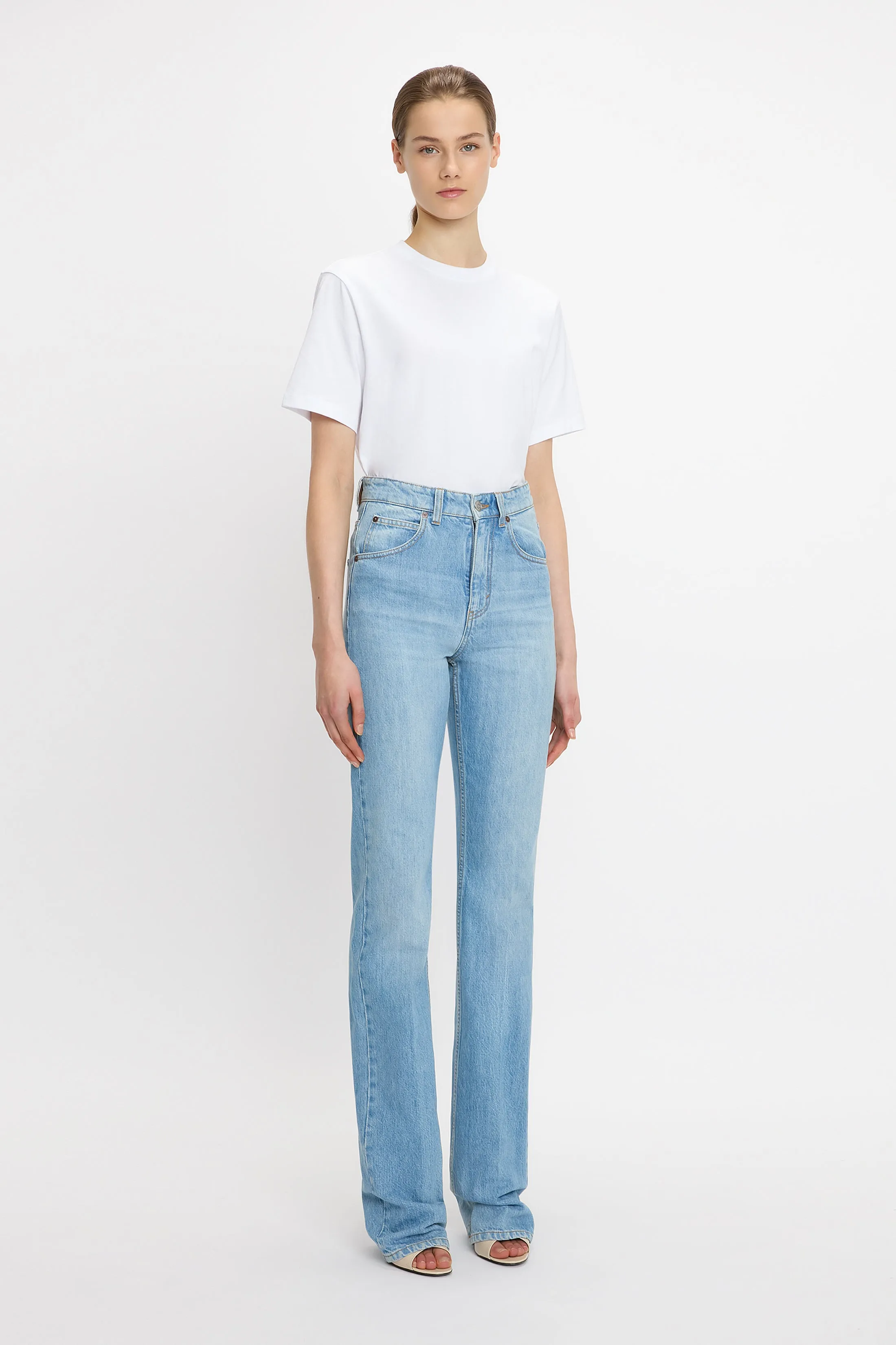 Julia Jean In Light Blue Wash sold by Victoria Beckham product image thumbnail 2