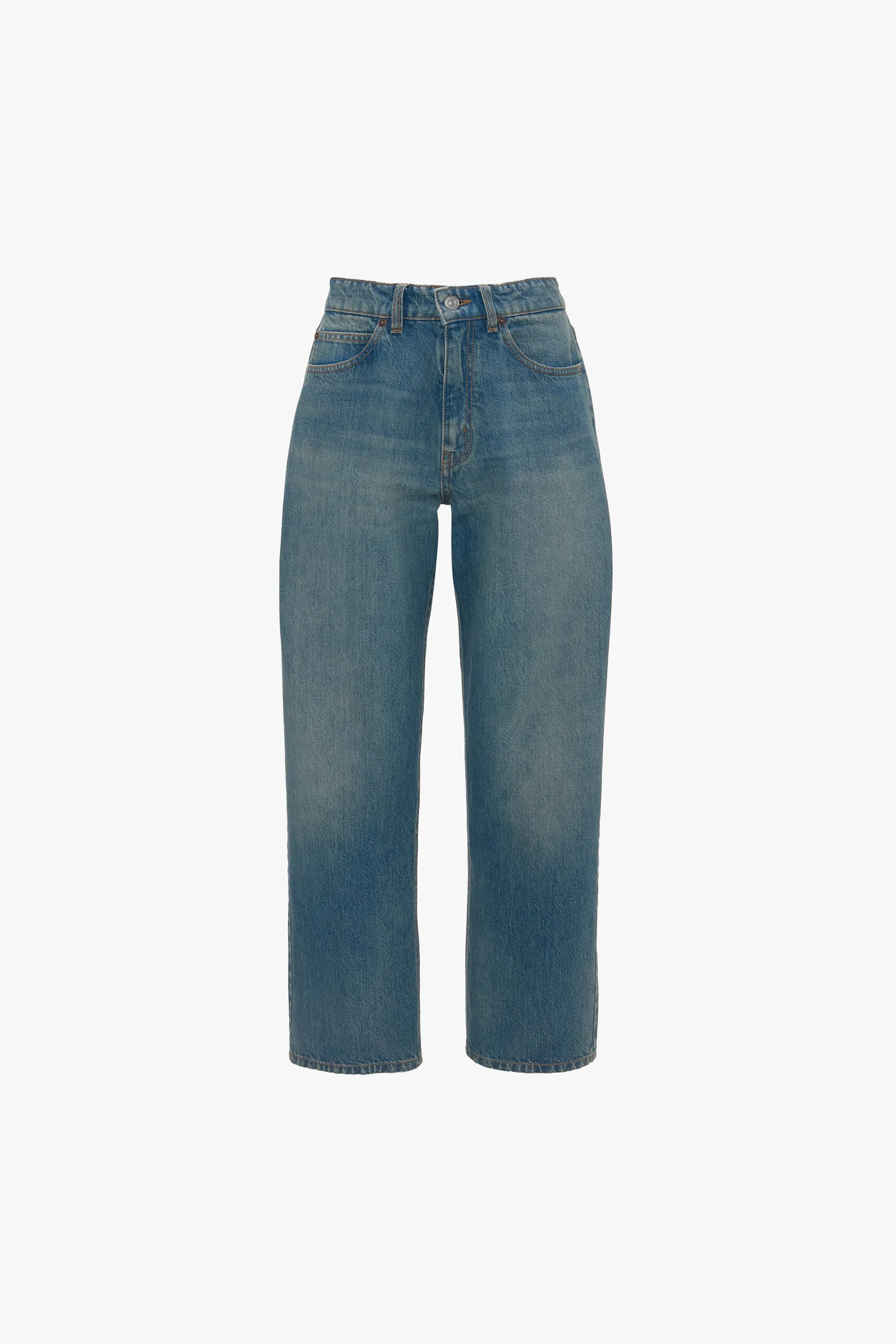 Bernie Jean In Mid Blue sold by Victoria Beckham product image thumbnail 5