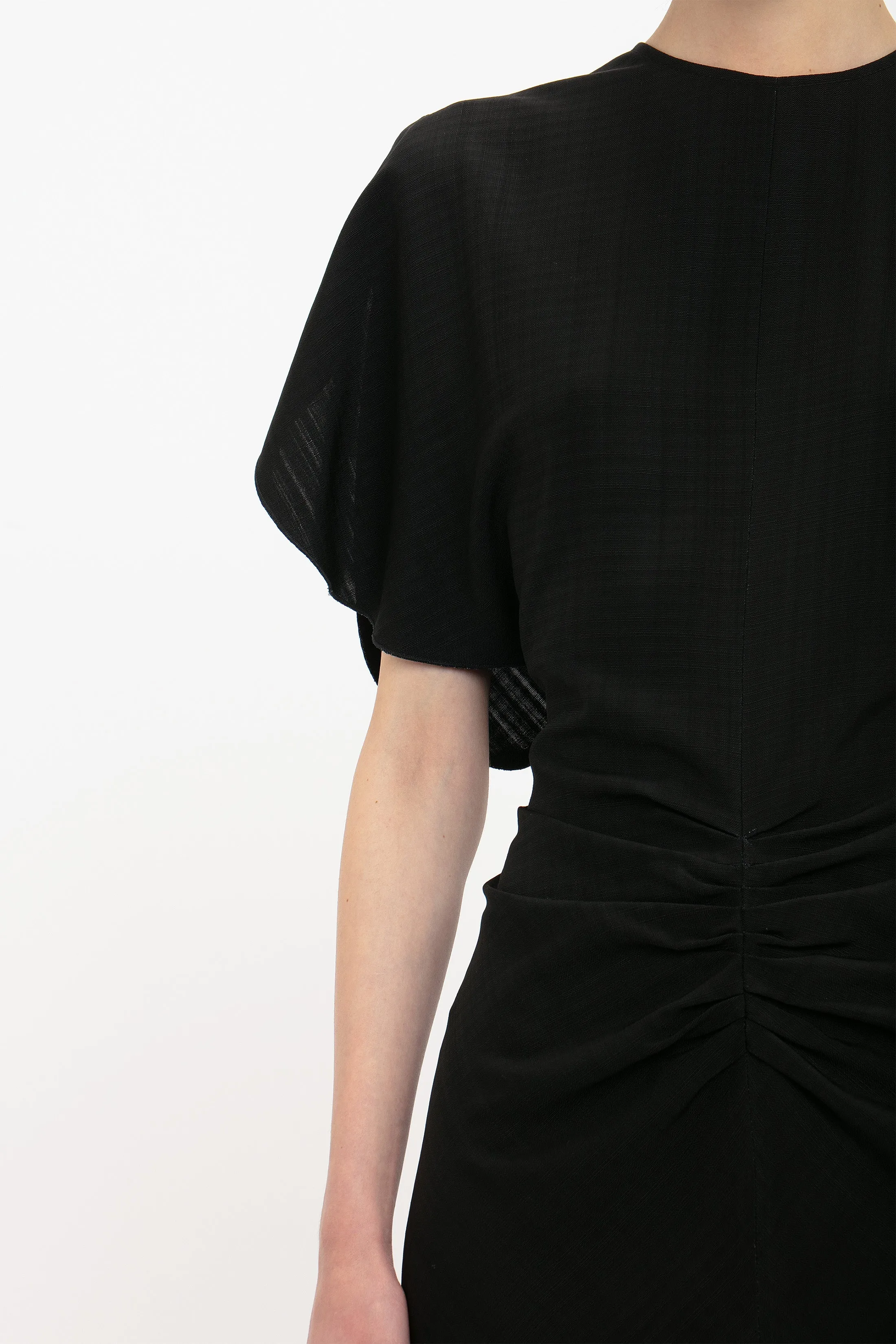 Bela Mini Dress In Black sold by Victoria Beckham product image thumbnail 4