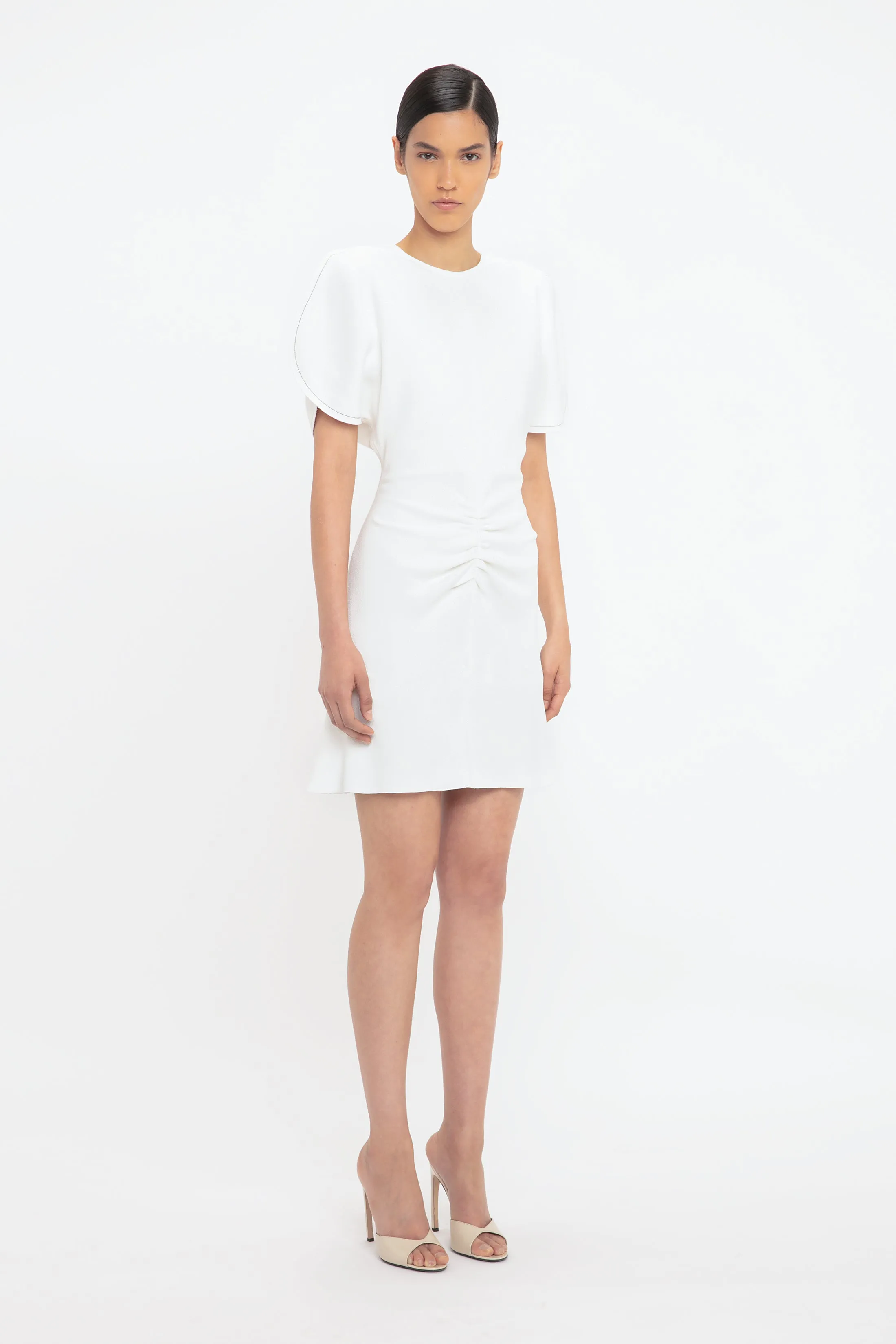 Bela Mini Dress In Ivory sold by Victoria Beckham product image thumbnail 2