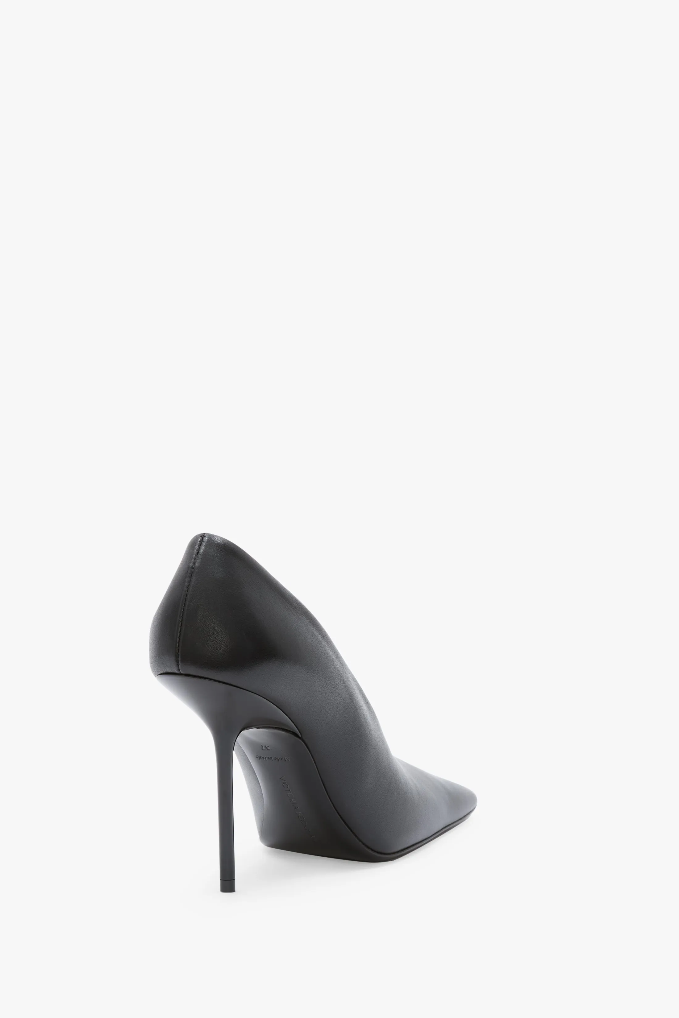 Olivia Stiletto Pump In Black Leather sold by Victoria Beckham product image thumbnail 3