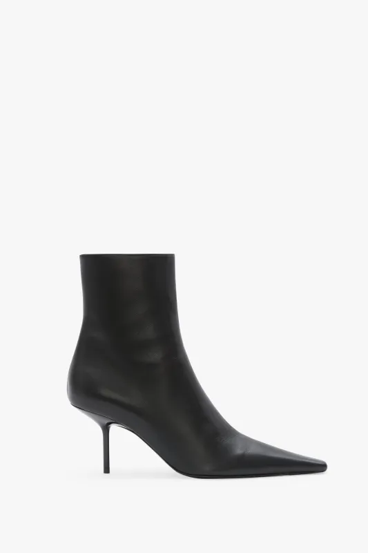Sloan Stiletto Boot In Black Leather sold by Victoria Beckham