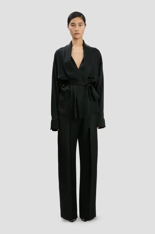 Charlee Trouser In Black made by Victoria Beckham
