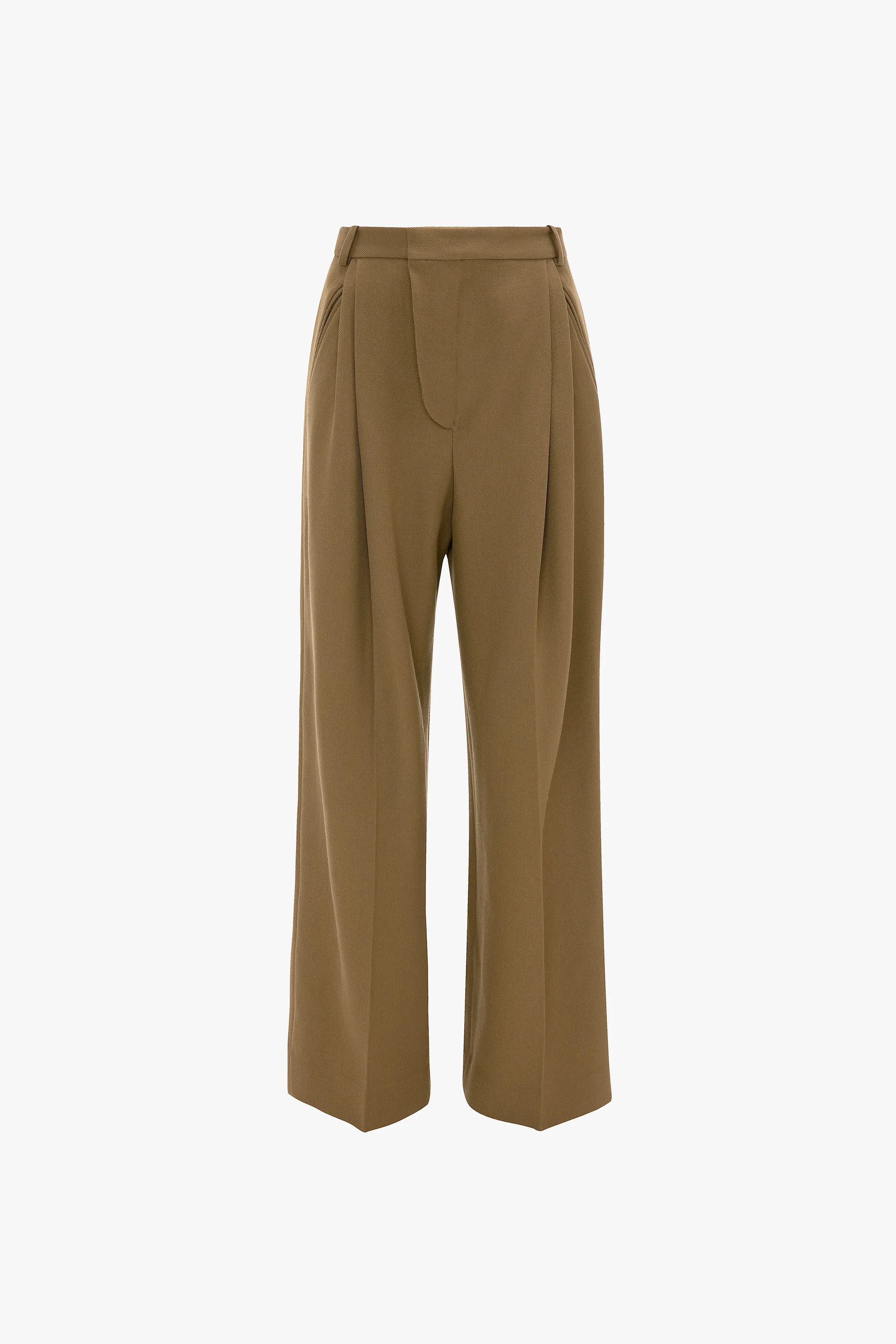 Charlee Trouser In Dark Camel sold by Victoria Beckham product image thumbnail 5