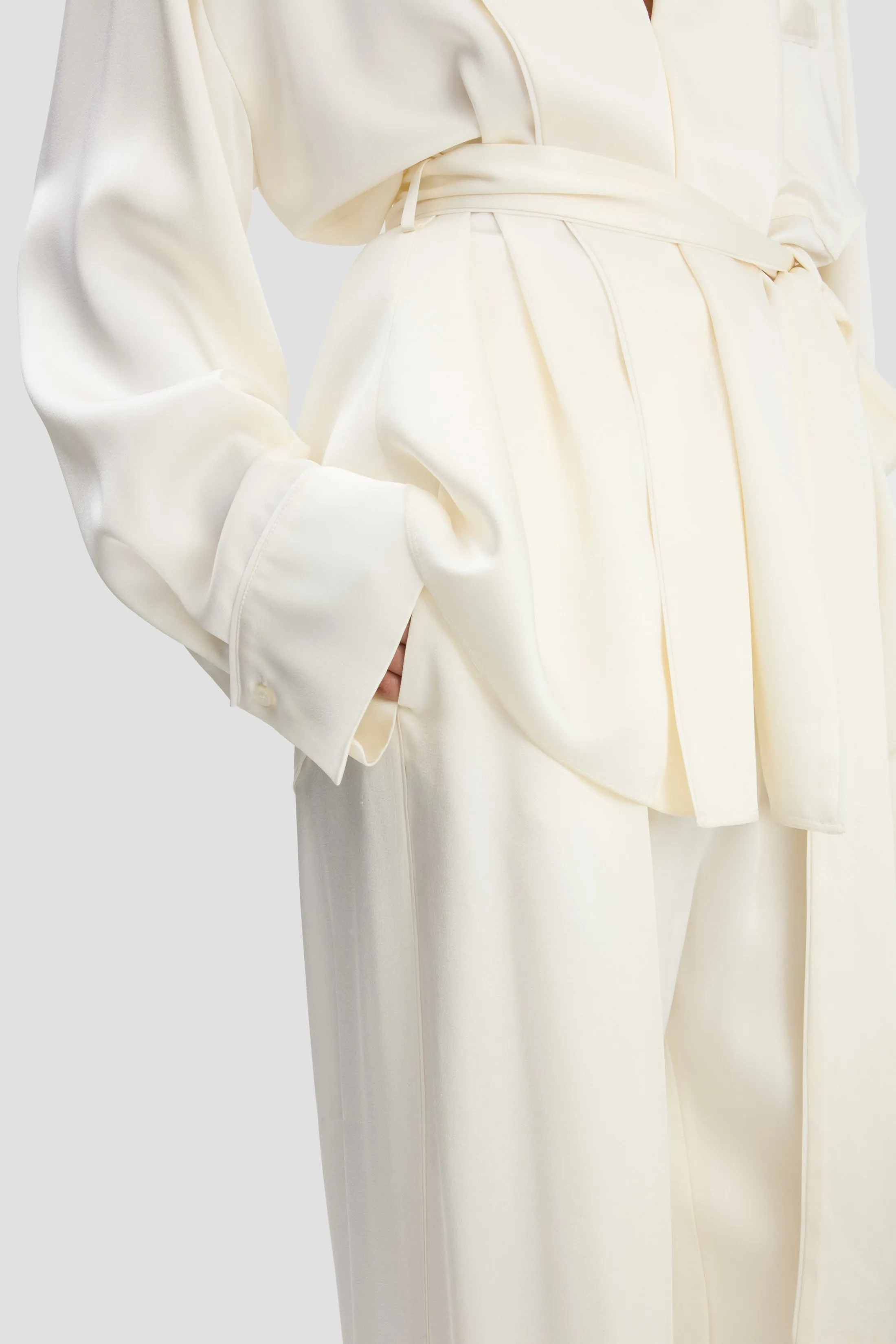 Charlee Trouser In Ivory sold by Victoria Beckham product image thumbnail 3