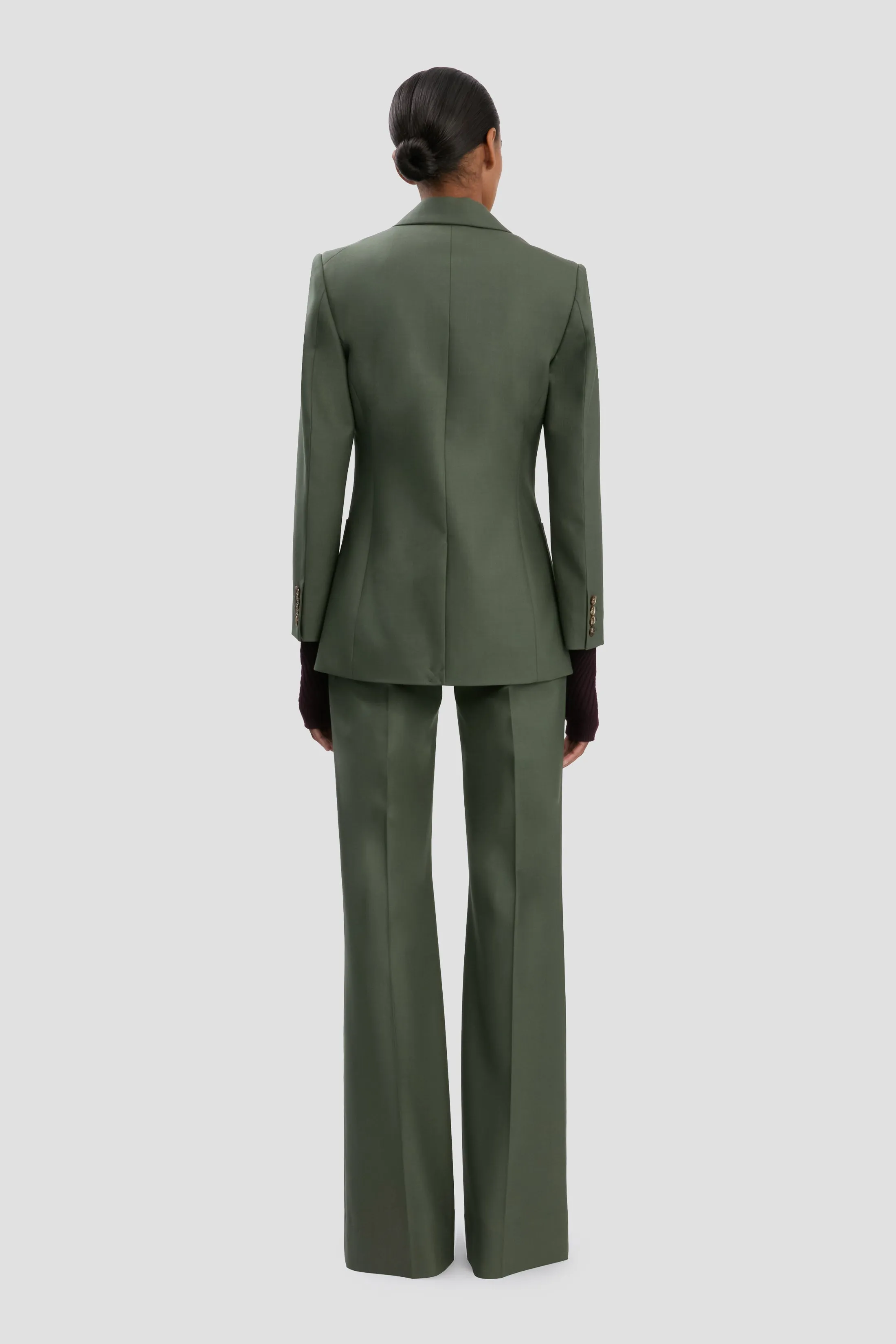 Katherine Jacket In Oregano sold by Victoria Beckham product image thumbnail 4