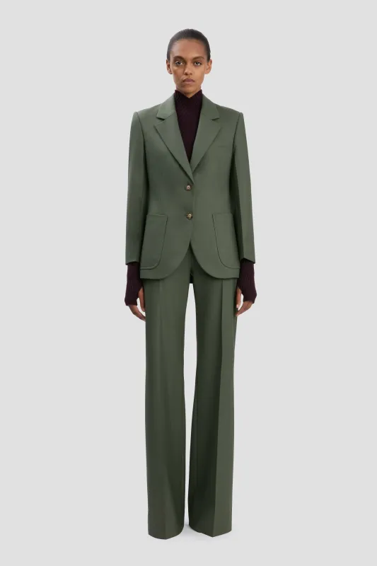 Katherine Jacket In Oregano sold by Victoria Beckham