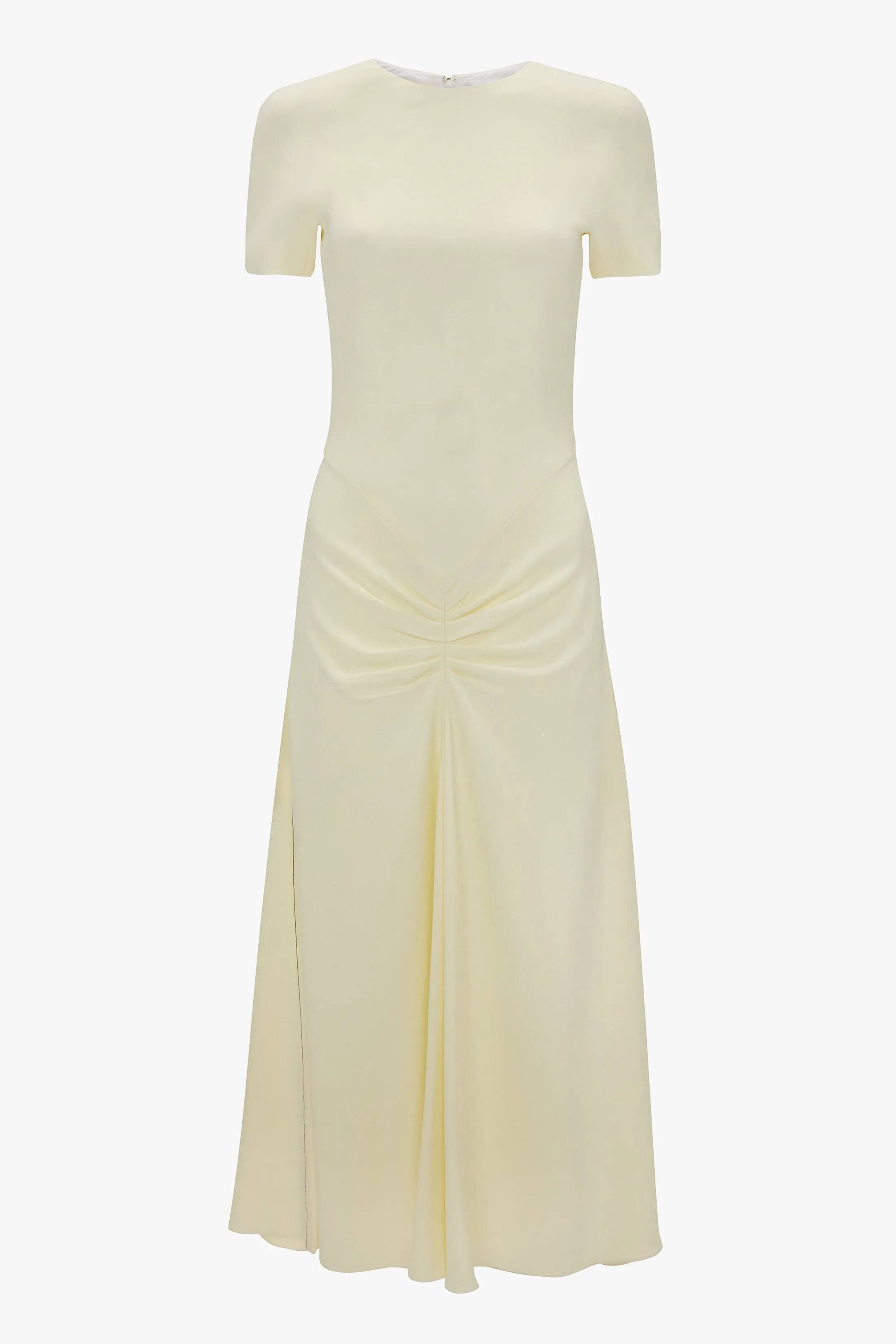 Blaire T-Shirt Midi Dress In Ivory sold by Victoria Beckham product image thumbnail 5