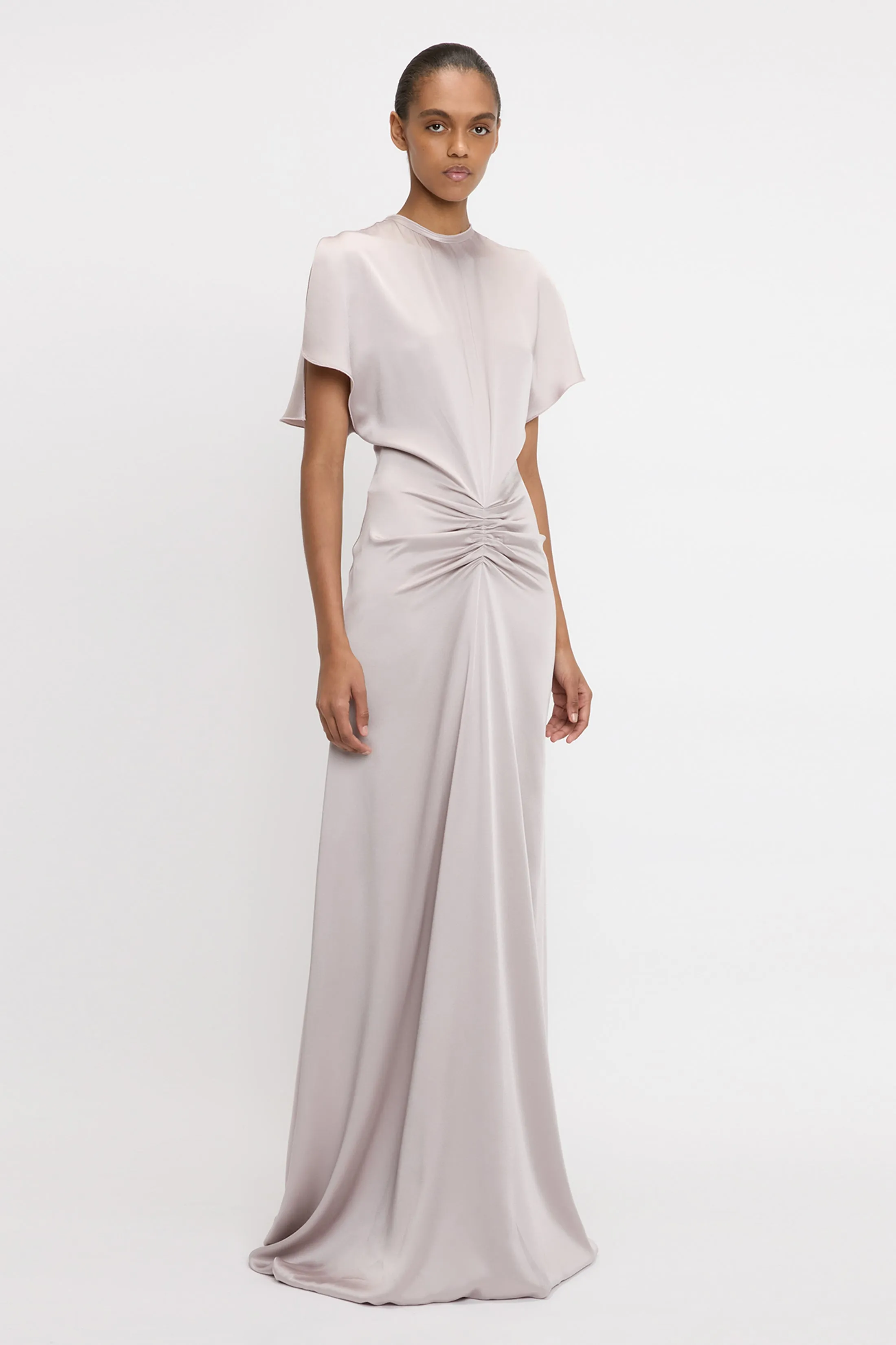 Isabella Gown In Heather sold by Victoria Beckham product image thumbnail 2