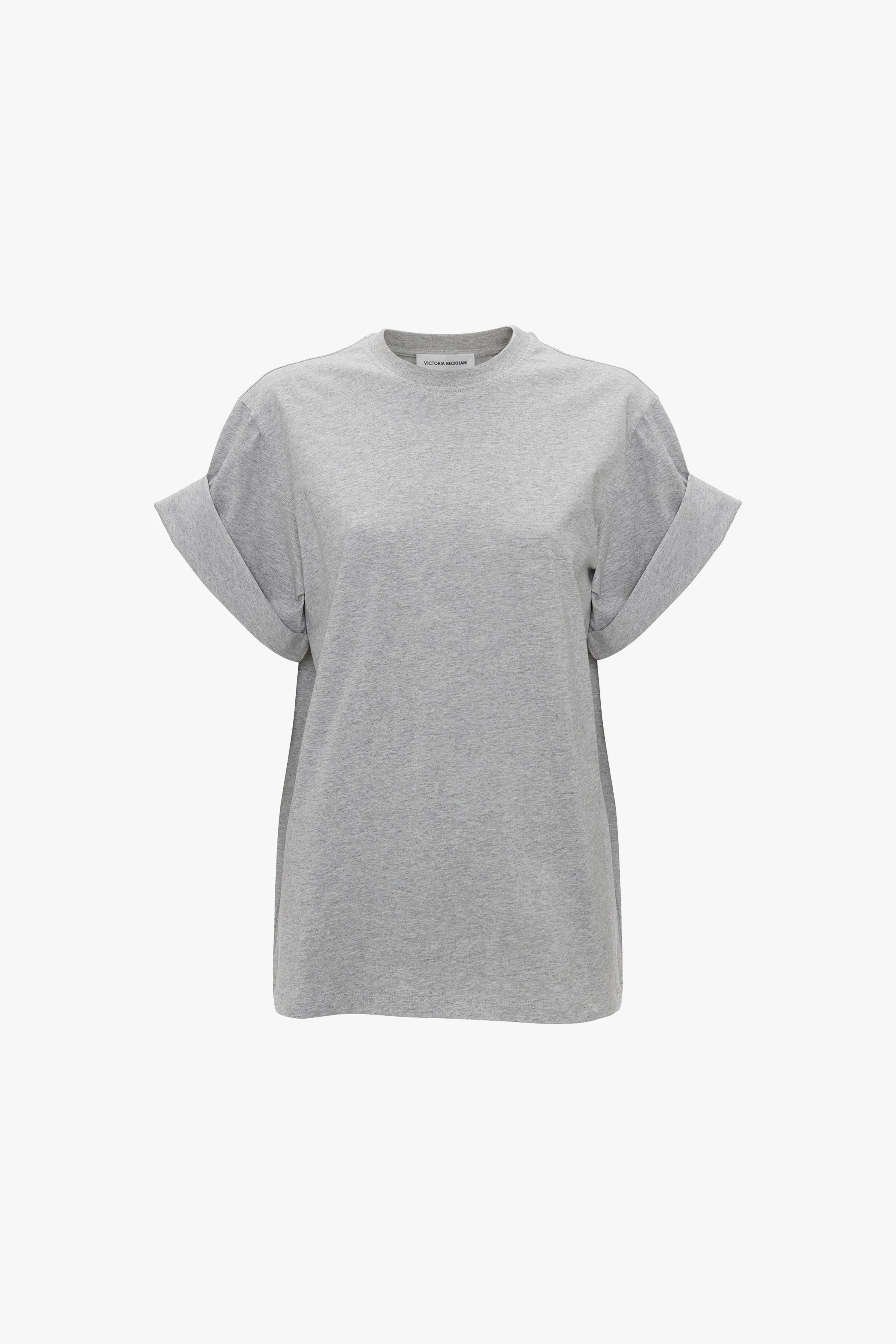 Tilly T-Shirt In Grey Marl sold by Victoria Beckham product image thumbnail 5