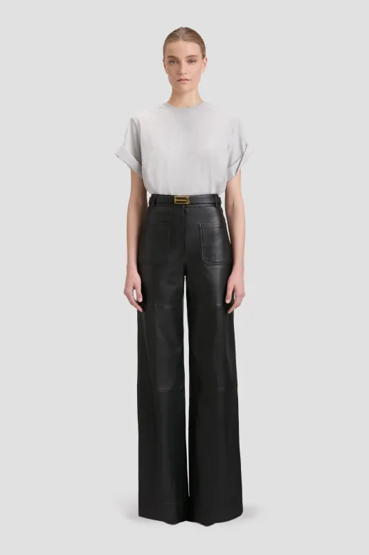 Tilly T-Shirt In Grey Marl sold by Victoria Beckham
