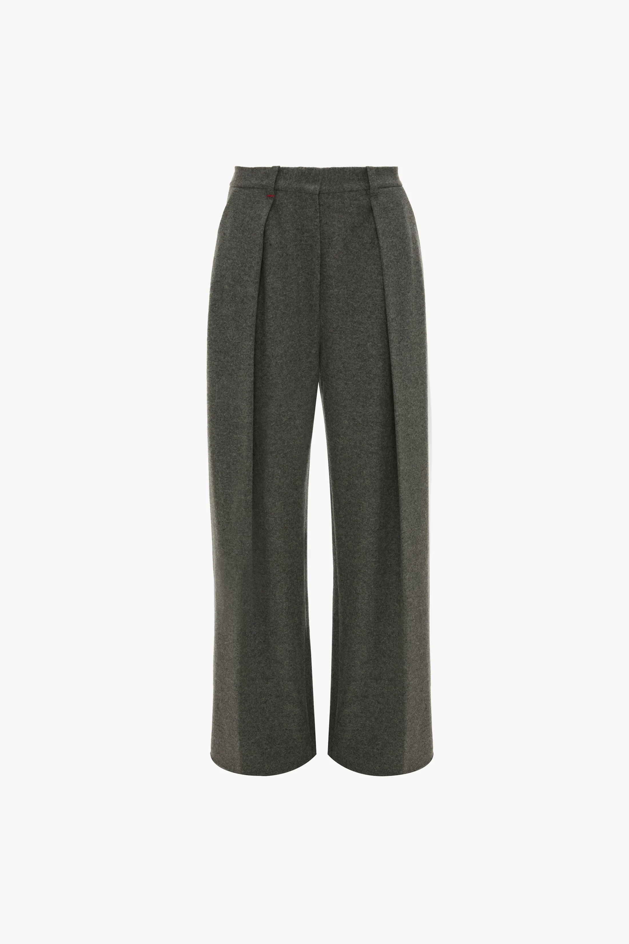 Wide Leg Trouser In Grey Melange sold by Victoria Beckham product image thumbnail 5