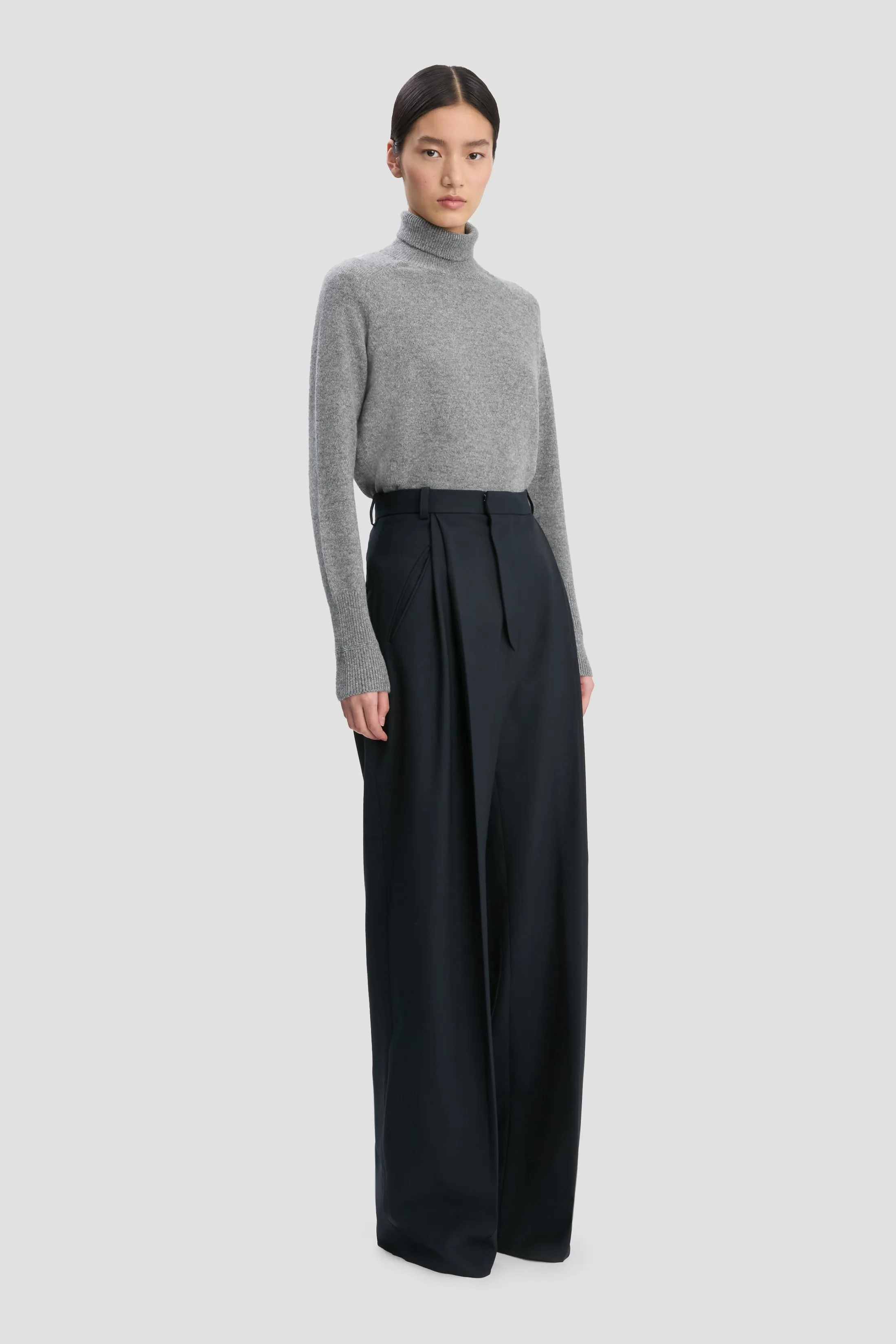 Charlee Trouser In Midnight sold by Victoria Beckham product image thumbnail 2