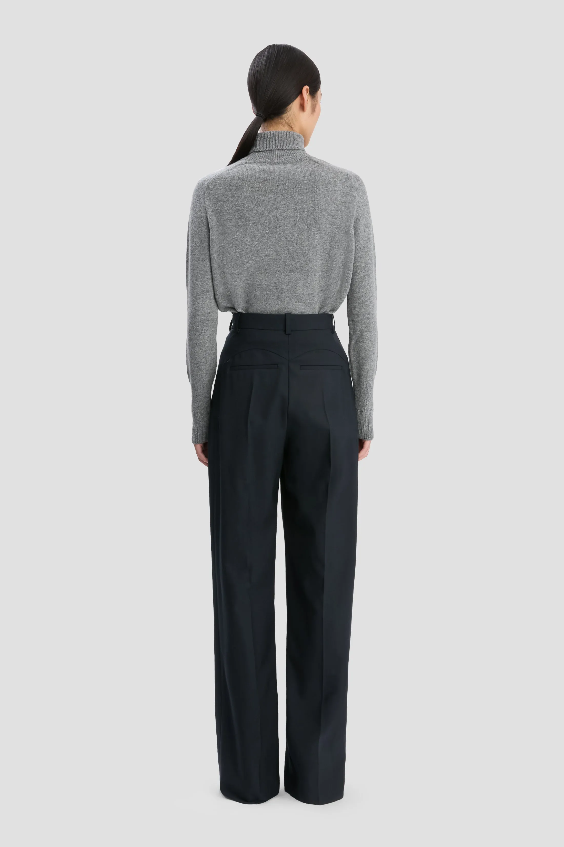 Charlee Trouser In Midnight sold by Victoria Beckham product image thumbnail 4