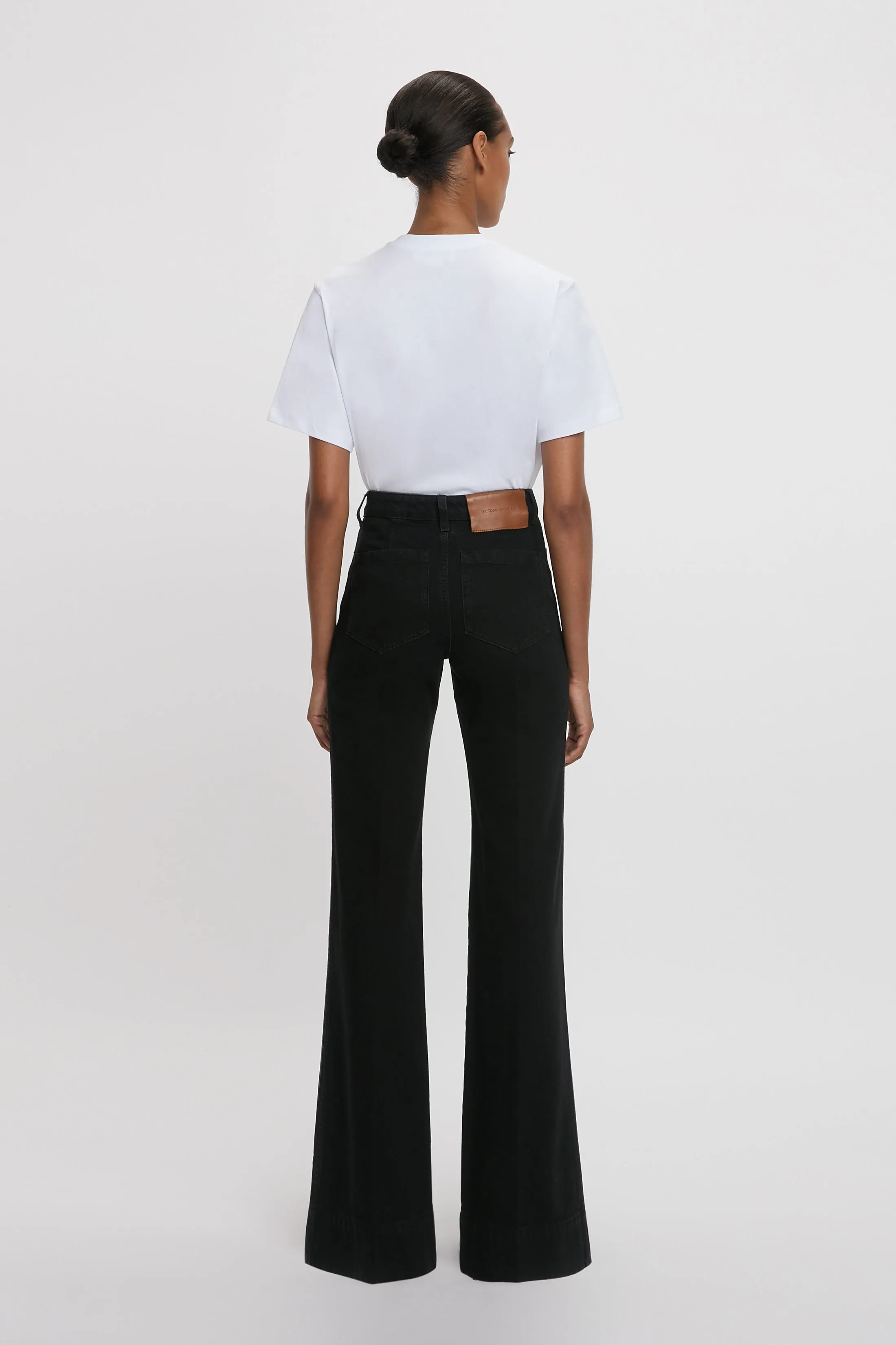Alina Stretch Jean In Washed Black sold by Victoria Beckham product image thumbnail 4