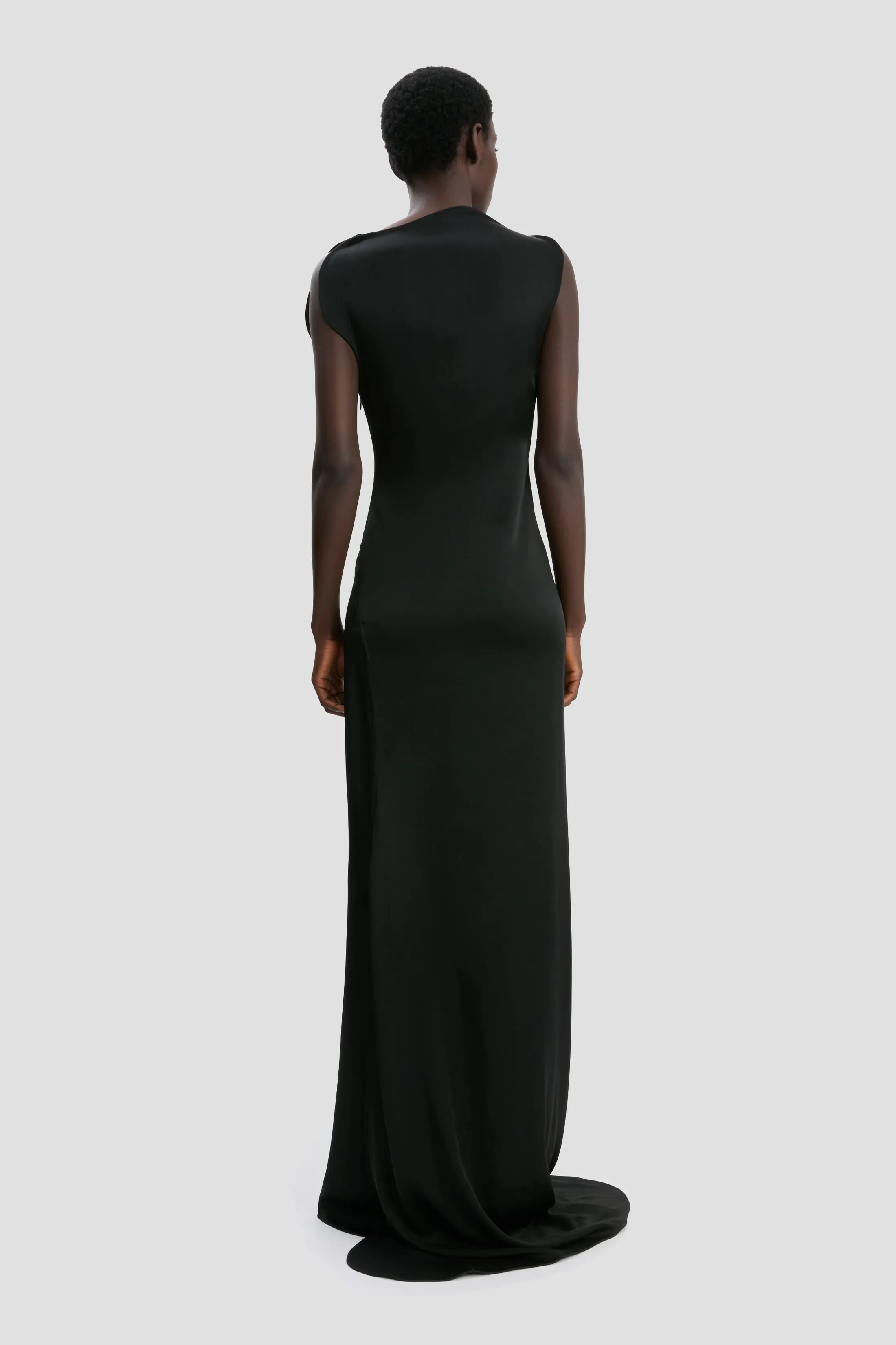 Carla Gown In Black sold by Victoria Beckham product image thumbnail 5