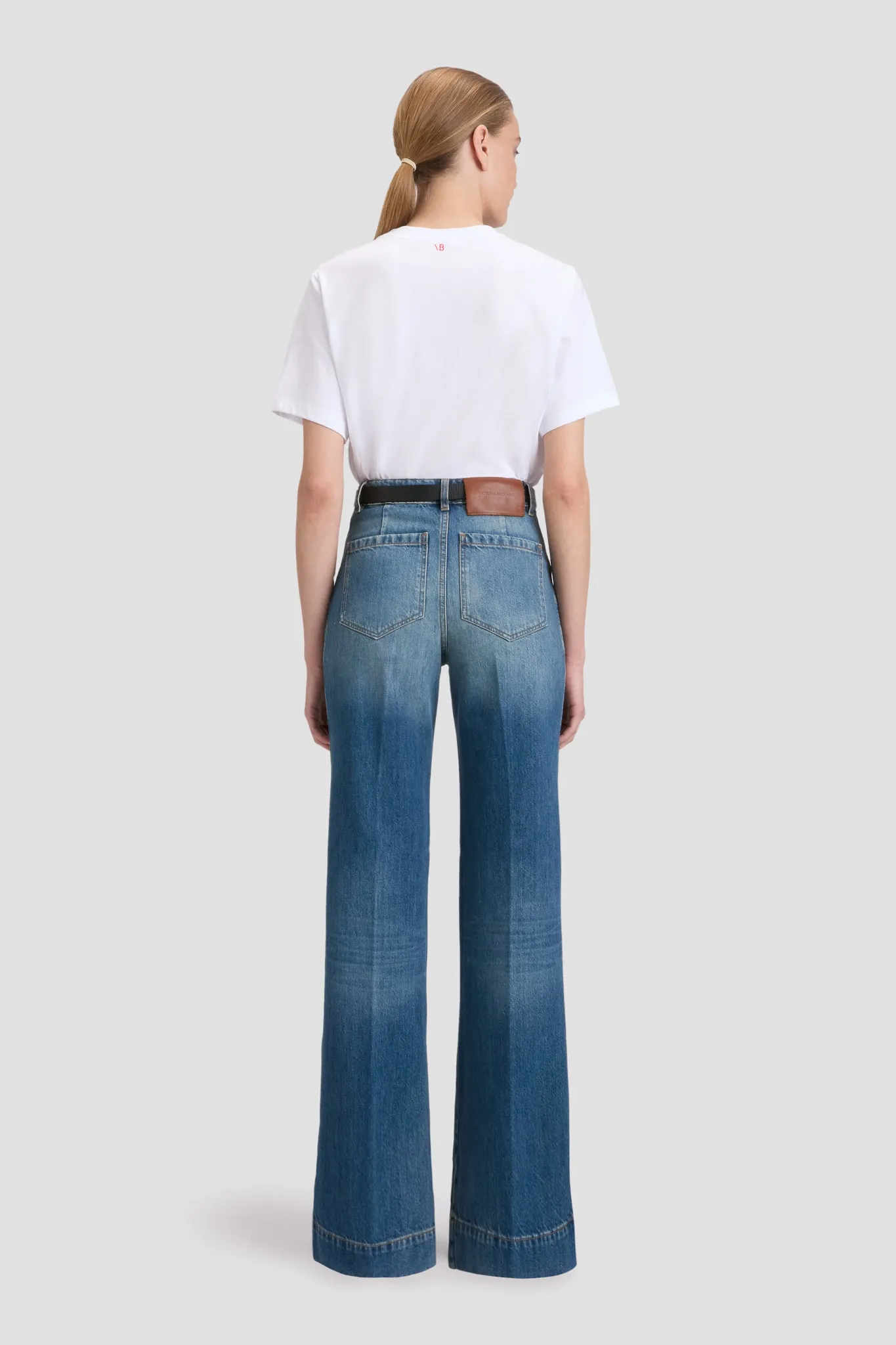 Slogan Tee In White Netflix Made Me Do It sold by Victoria Beckham product image thumbnail 4