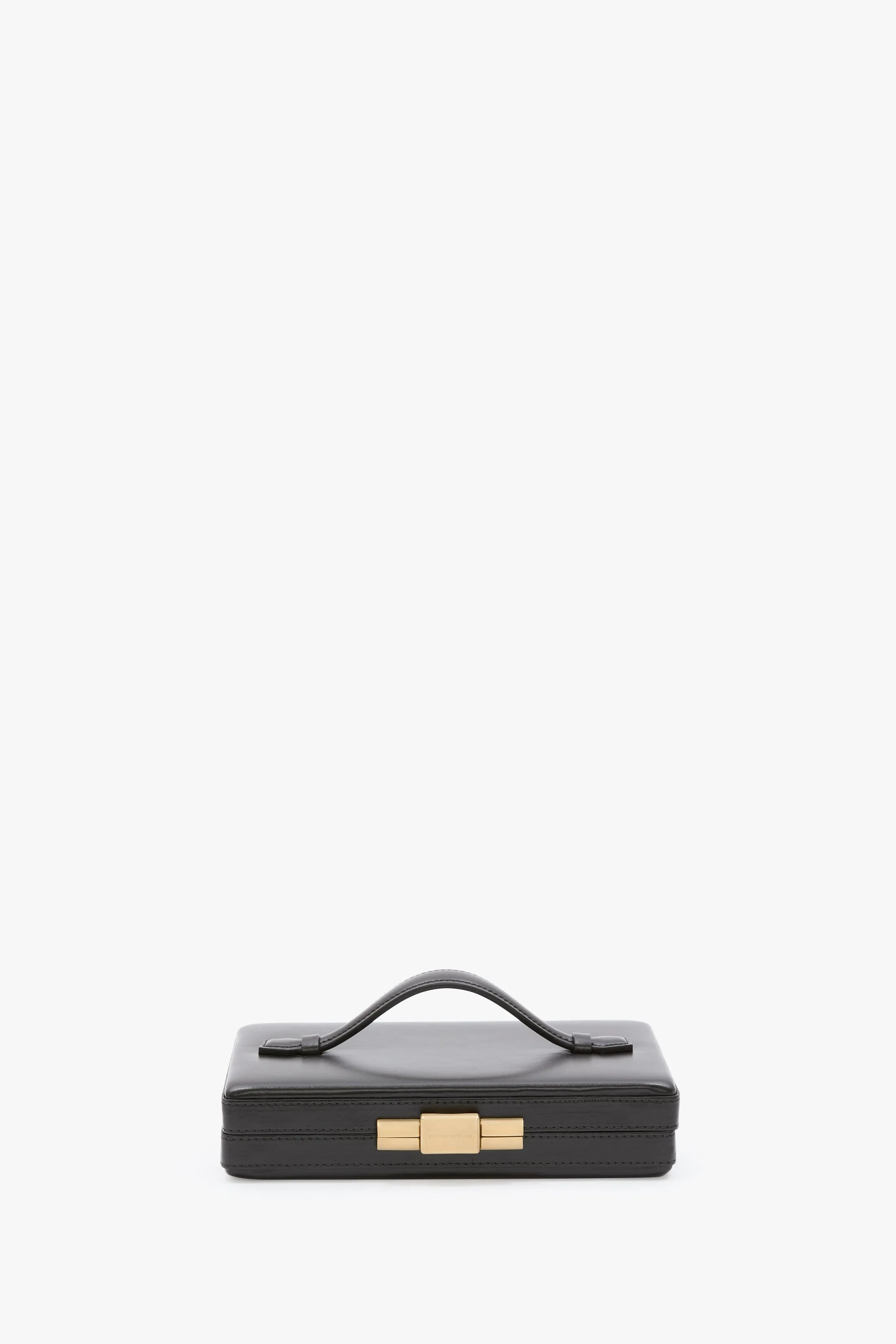 Box Clutch In Black Leather sold by Victoria Beckham