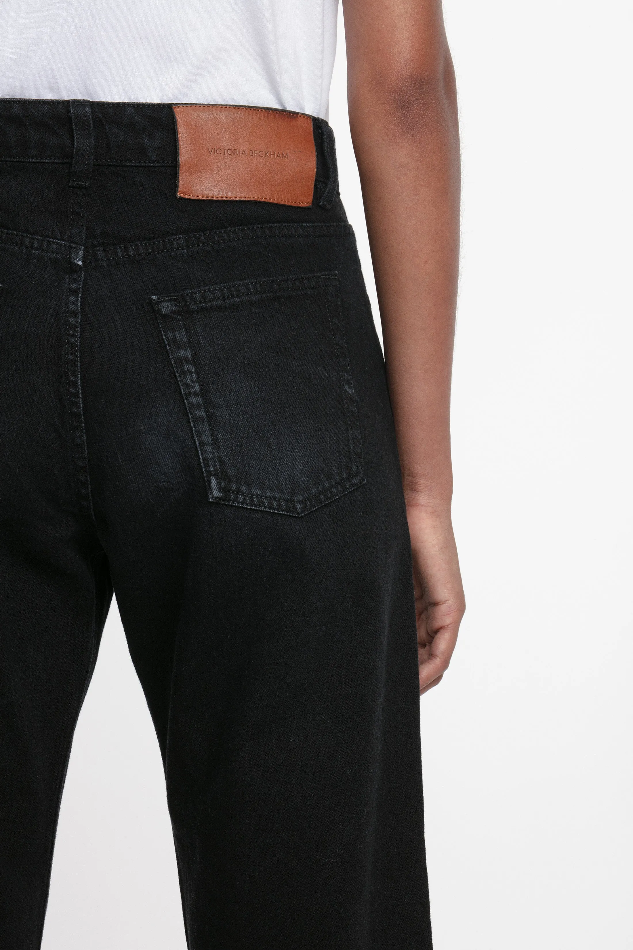 Bernie Jean In Washed Black sold by Victoria Beckham product image thumbnail 5