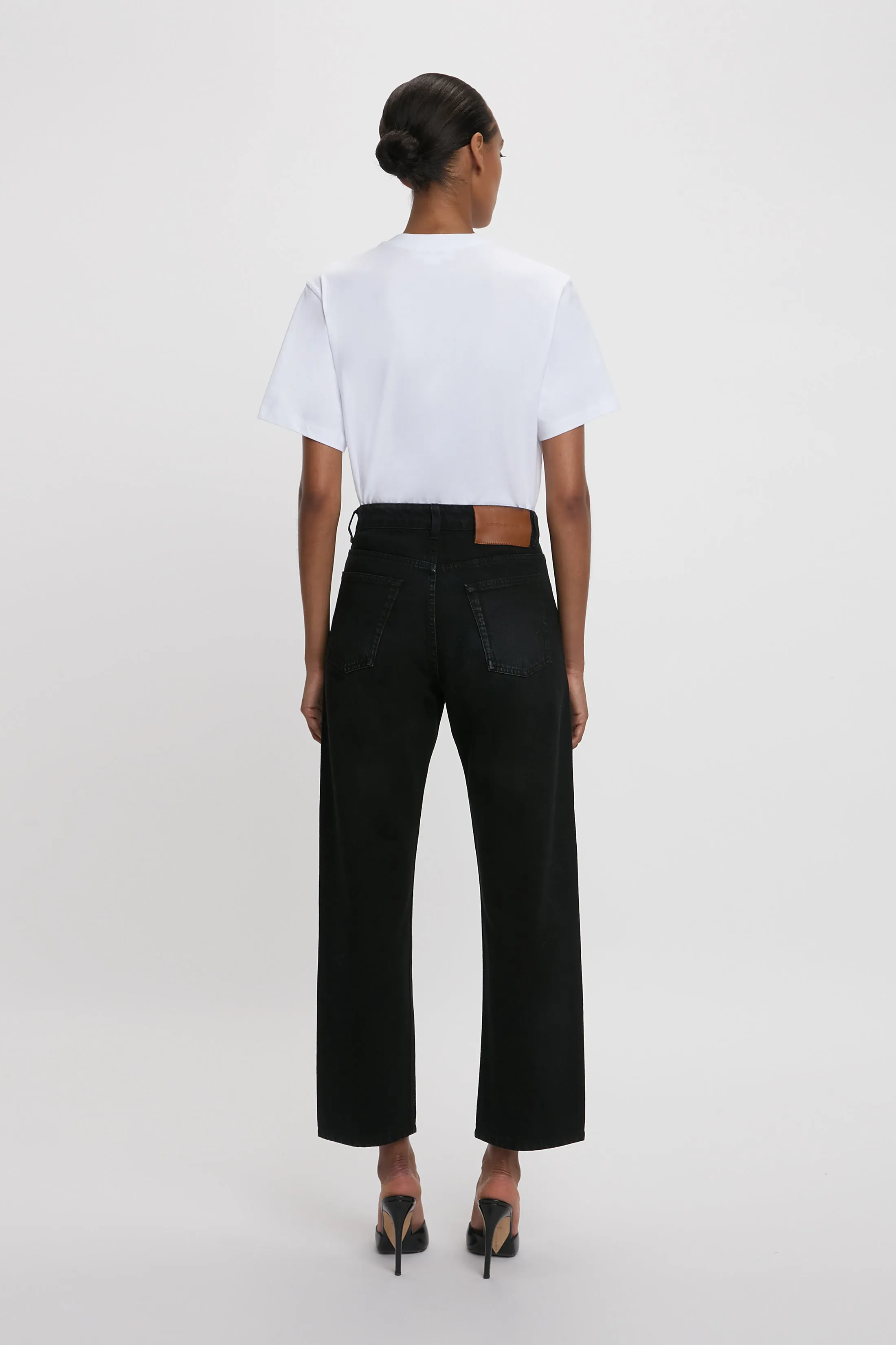 Bernie Jean In Washed Black sold by Victoria Beckham product image thumbnail 4