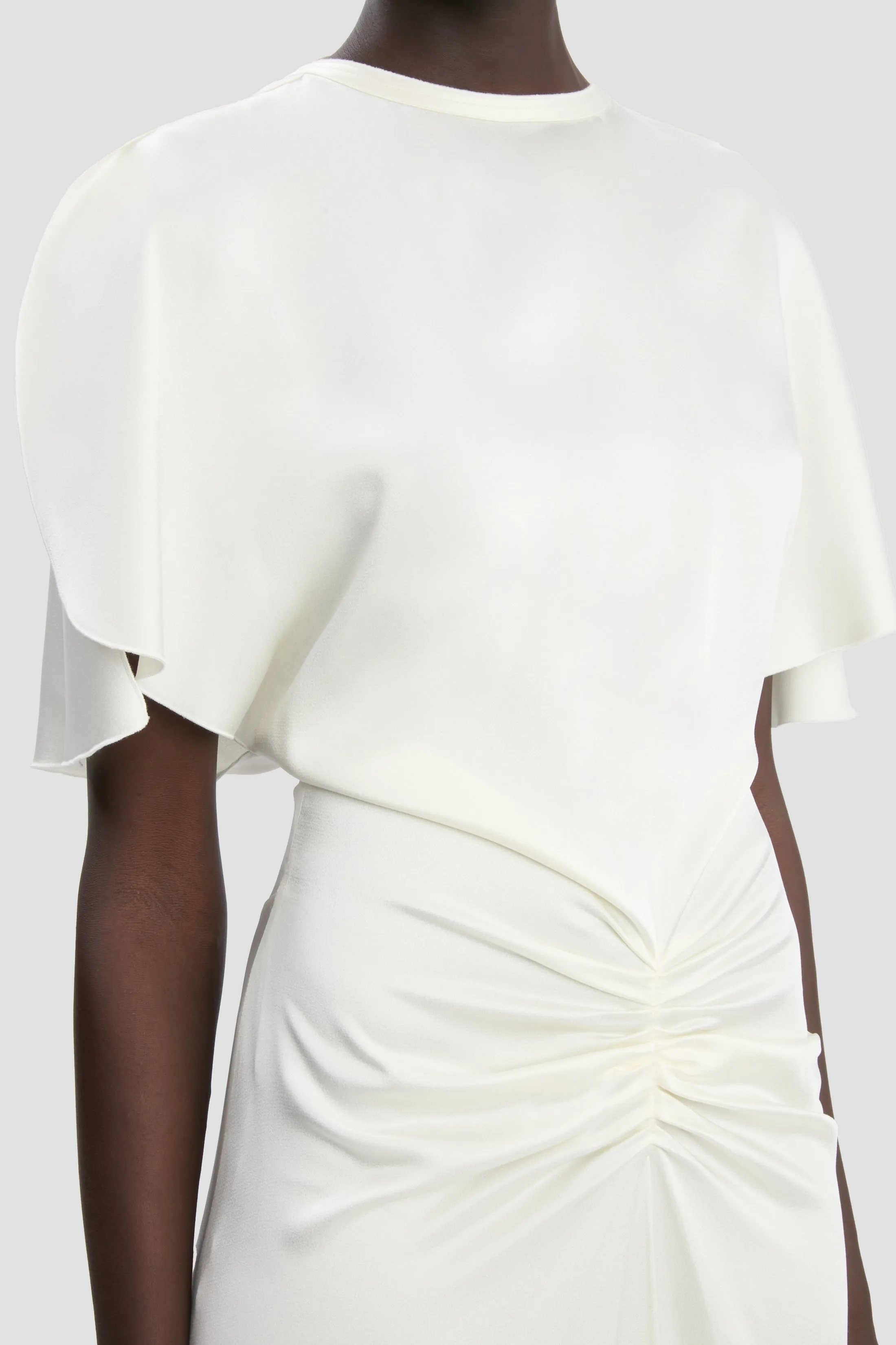 Isabella Gown In Ivory sold by Victoria Beckham product image thumbnail 3