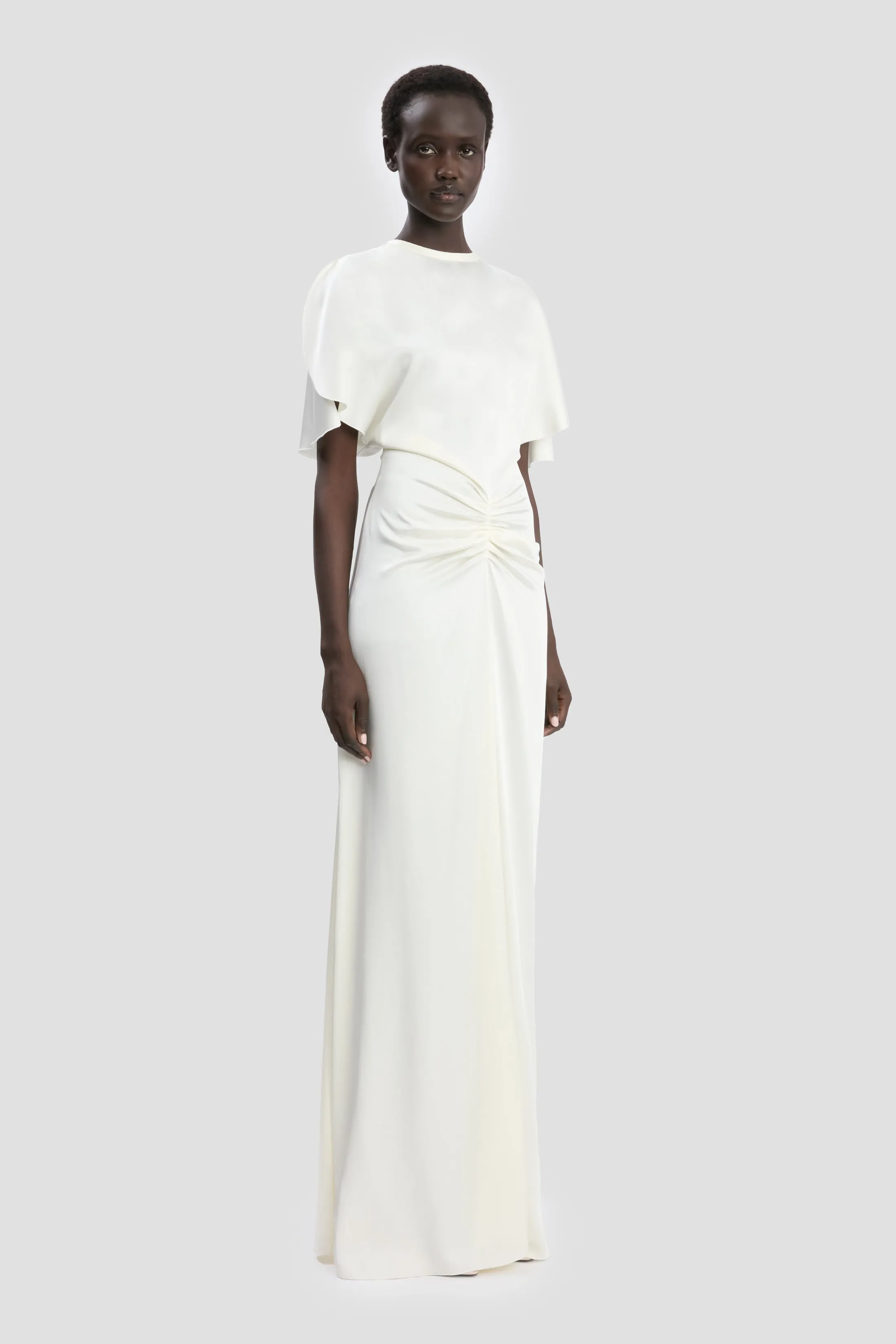 Isabella Gown In Ivory sold by Victoria Beckham product image thumbnail 2