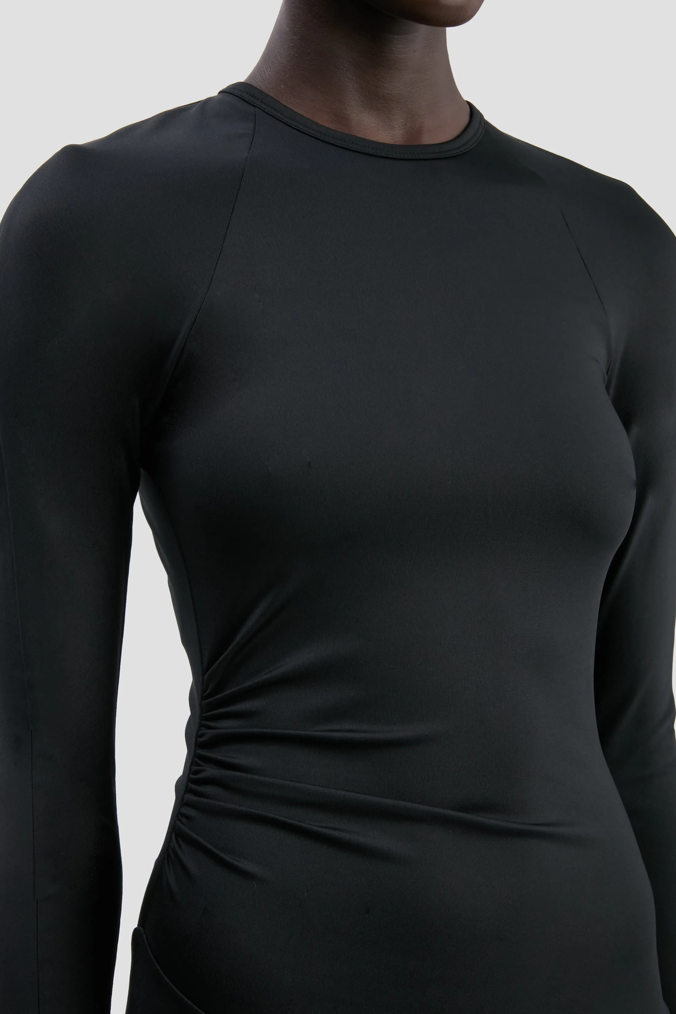 Midi Dress In Black sold by Victoria Beckham product image thumbnail 3