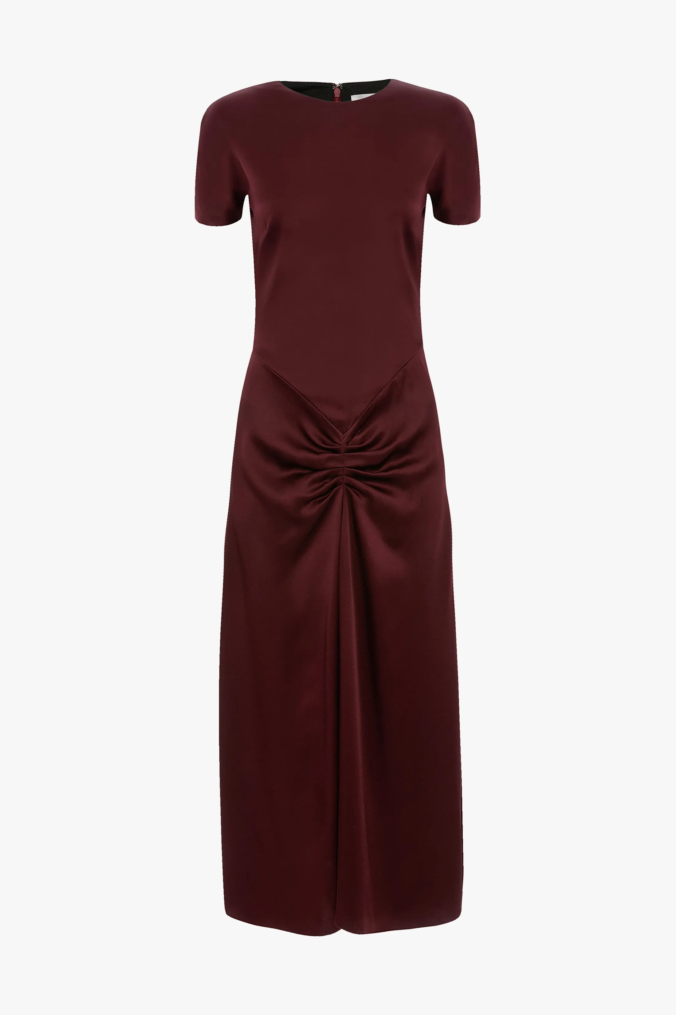 Blaire Midi Dress In Cinnabar Red sold by Victoria Beckham product image thumbnail 5