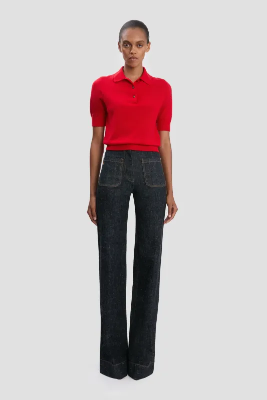 Alina Jean In Indigo sold by Victoria Beckham