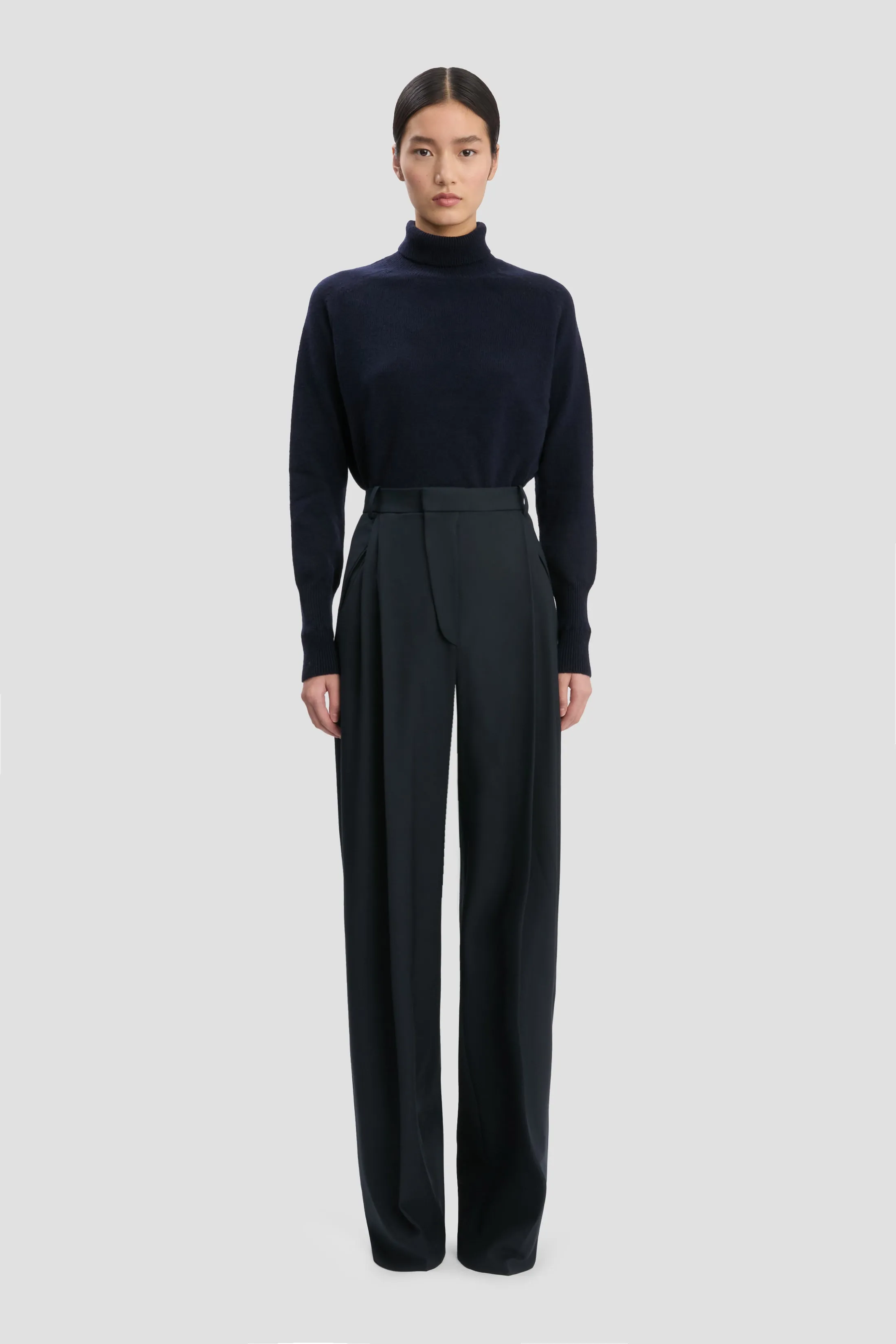 Marie Jumper In Navy sold by Victoria Beckham