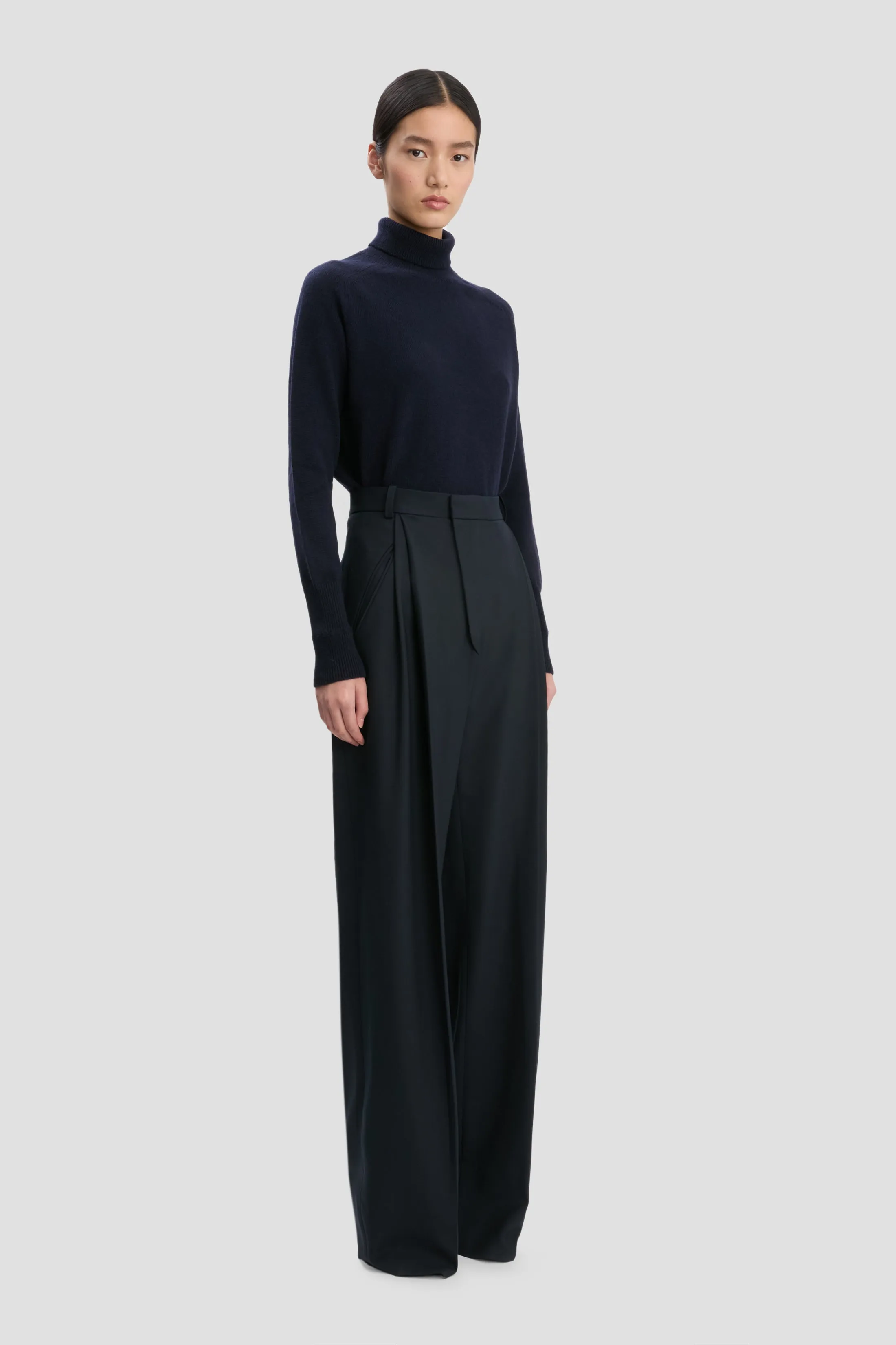 Marie Jumper In Navy sold by Victoria Beckham product image thumbnail 2
