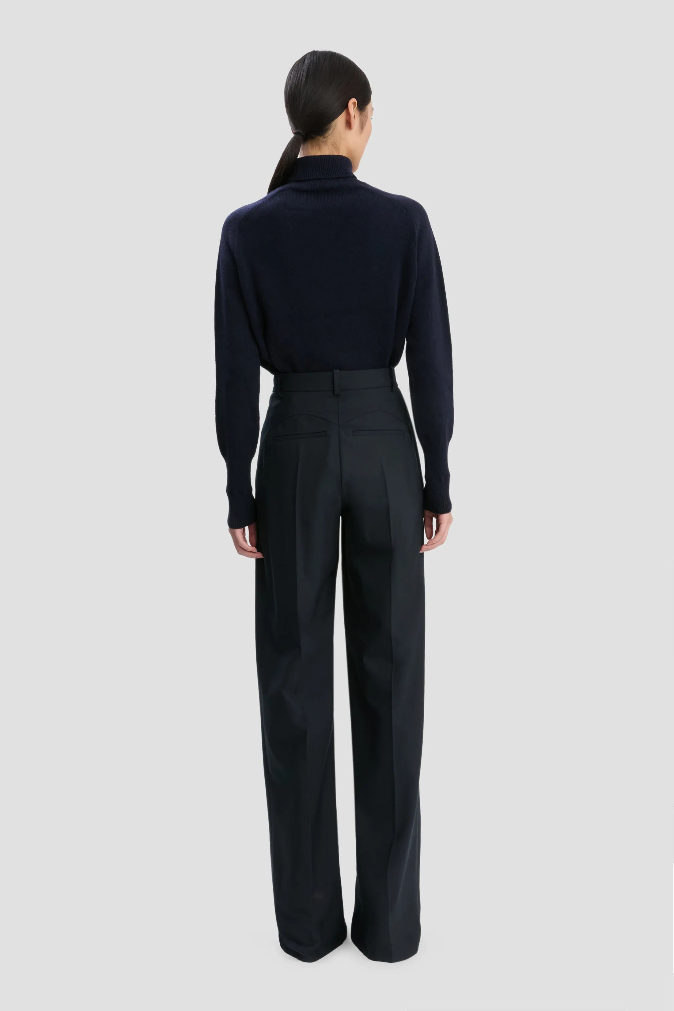 Marie Jumper In Navy sold by Victoria Beckham product image thumbnail 3