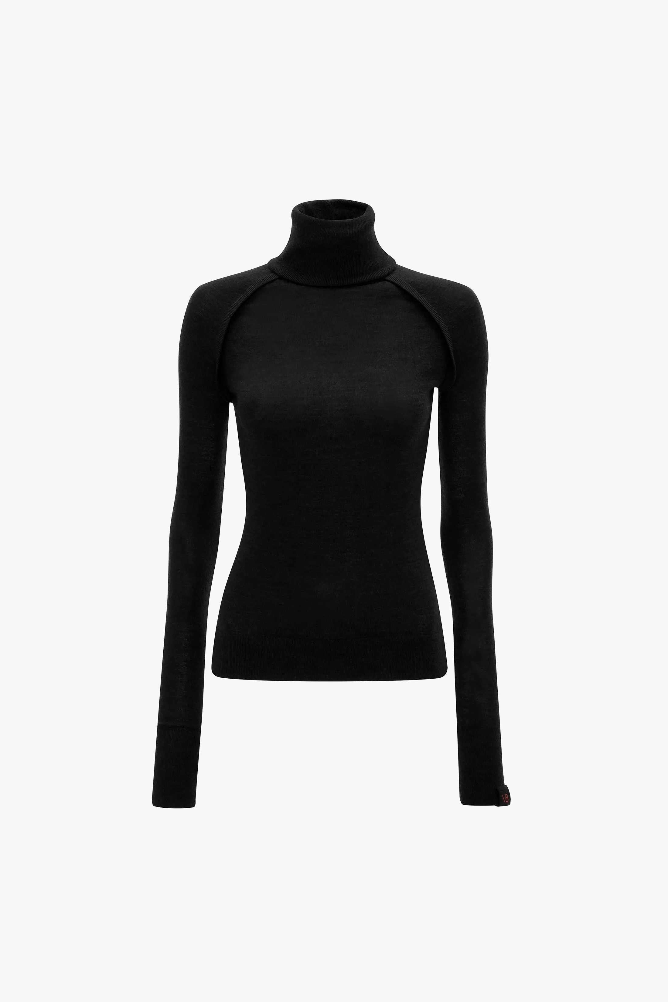 High Neck Jumper In Black sold by Victoria Beckham product image thumbnail 5